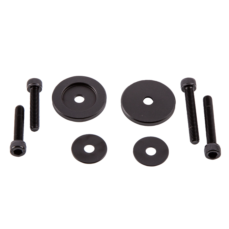 HIGHSIDER Adaptateur d’embouts de guidon pro PV25, noir