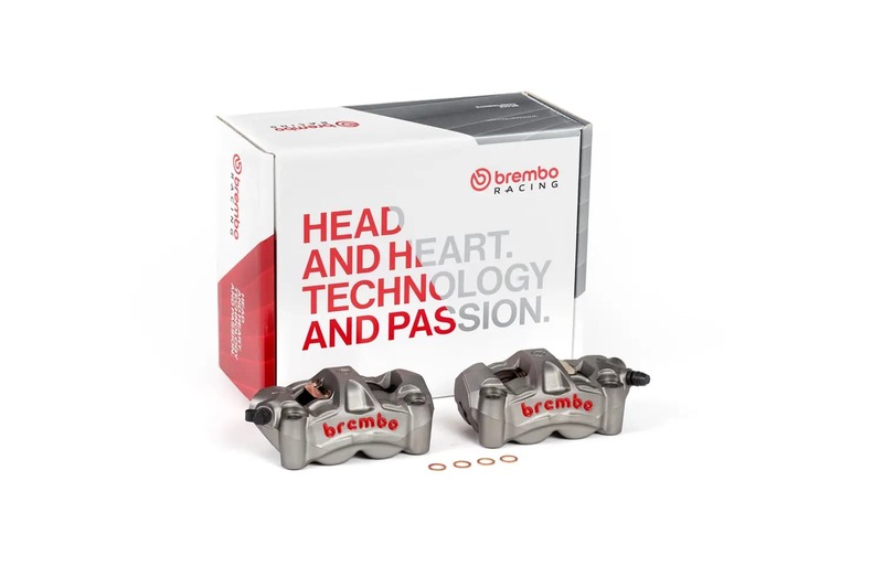 Brembo S.p.A. Paire d'étrier de frein avant radial UPGRADE M50 4 pistons Ø30mm