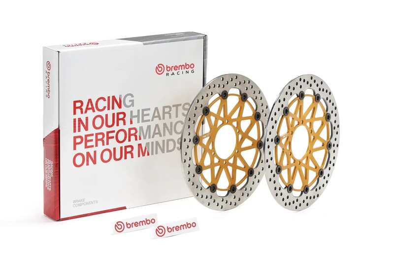 Brembo S.p.a. Unisex Upgrade Supersport Round Floating Brake Discs - By Pair