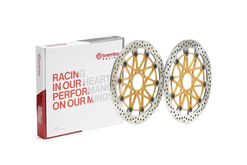 Brembo S.p.a. Unisex Upgrade Supersport Round Floating Brake Discs - By Pair