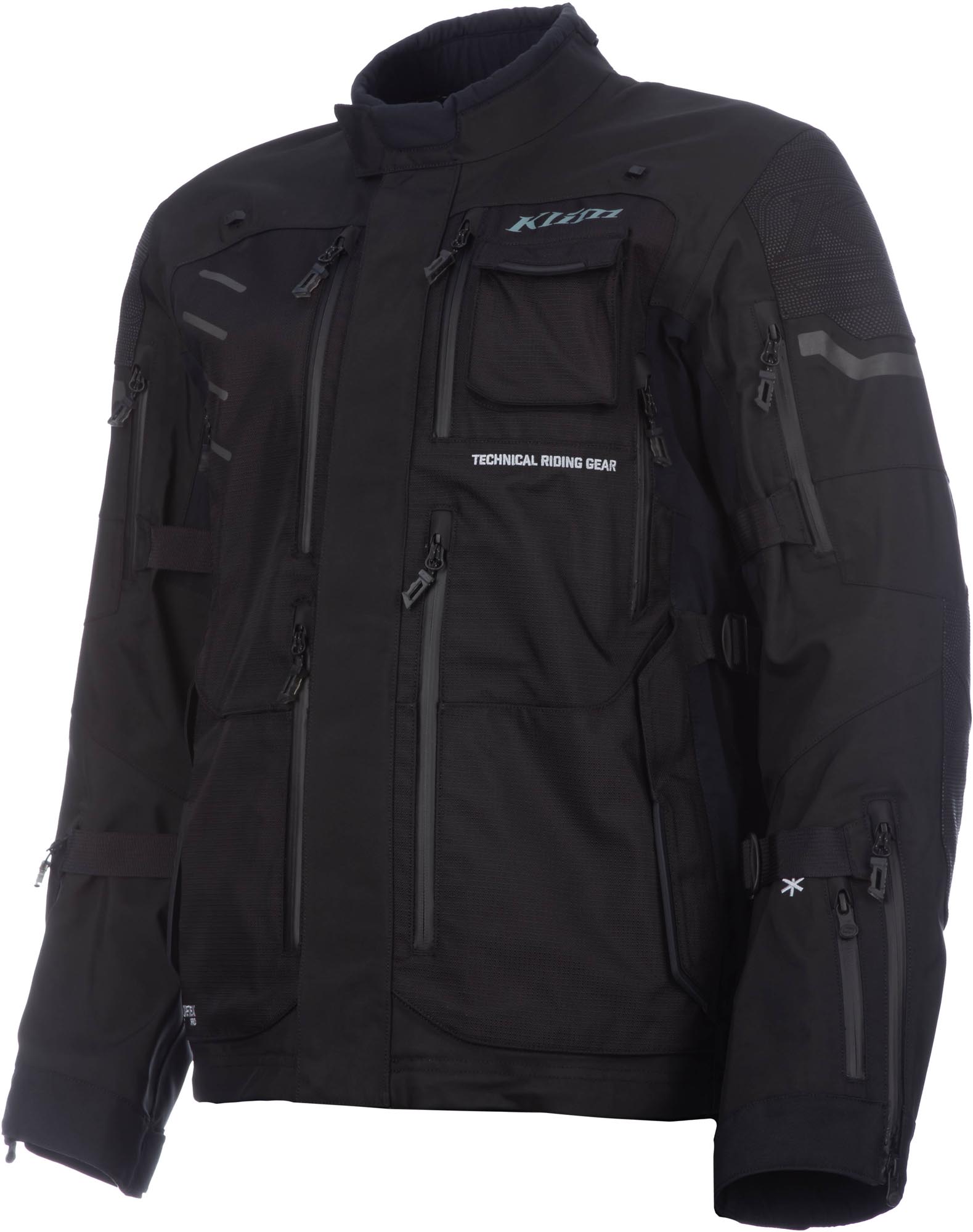 Klim Badlands Pro Rogue Gore-Tex Motorcycle Textile Jacket, Black, Size L For Men-image