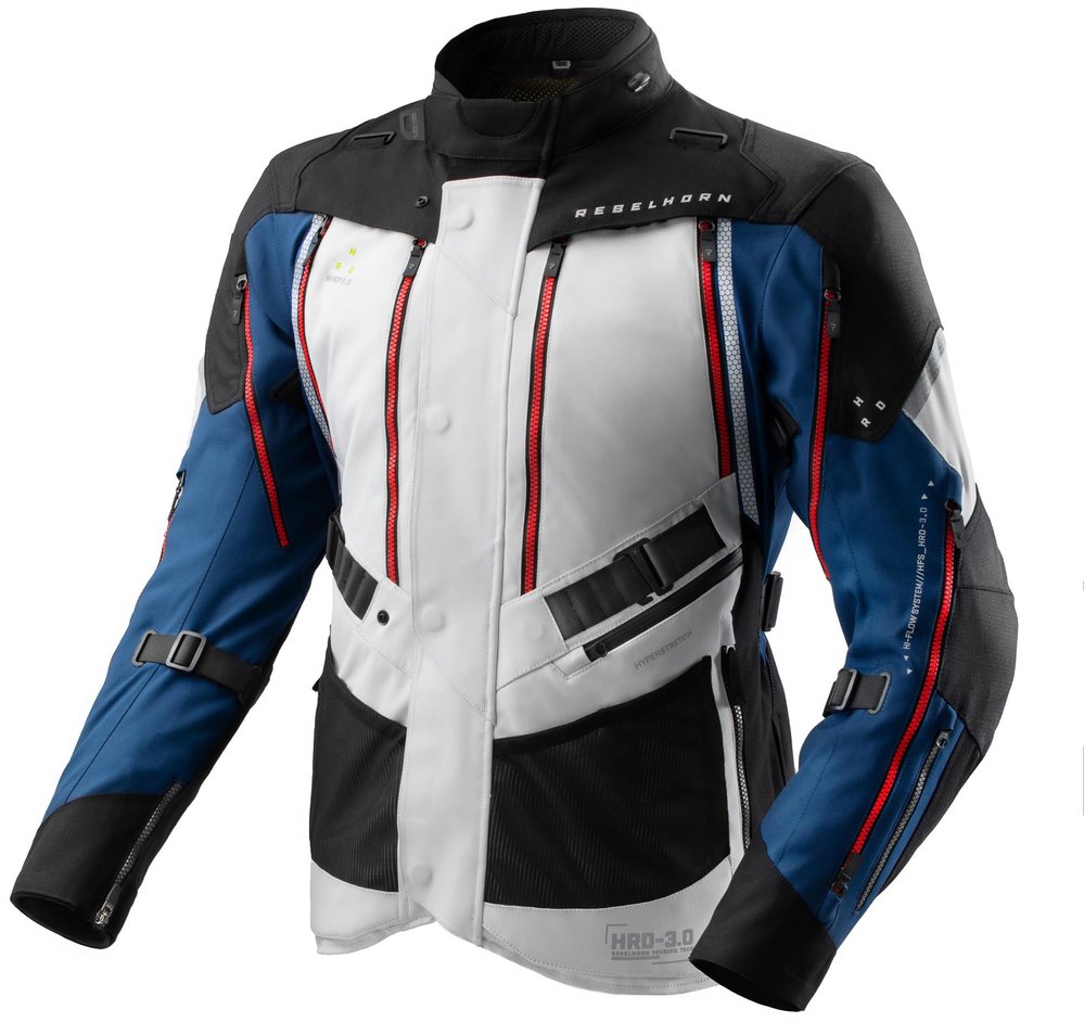Rebelhorn Hardy 3.0 wasserdichte Motorrad Textiljacke