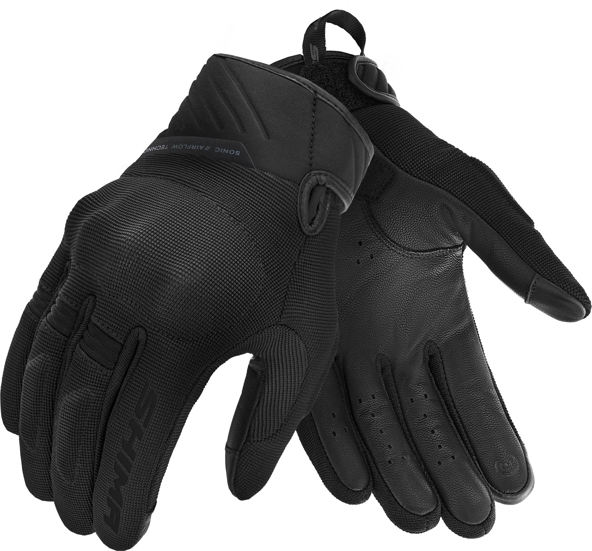 SHIMA Sonic Gants de moto, noir, taille L pour Hommes