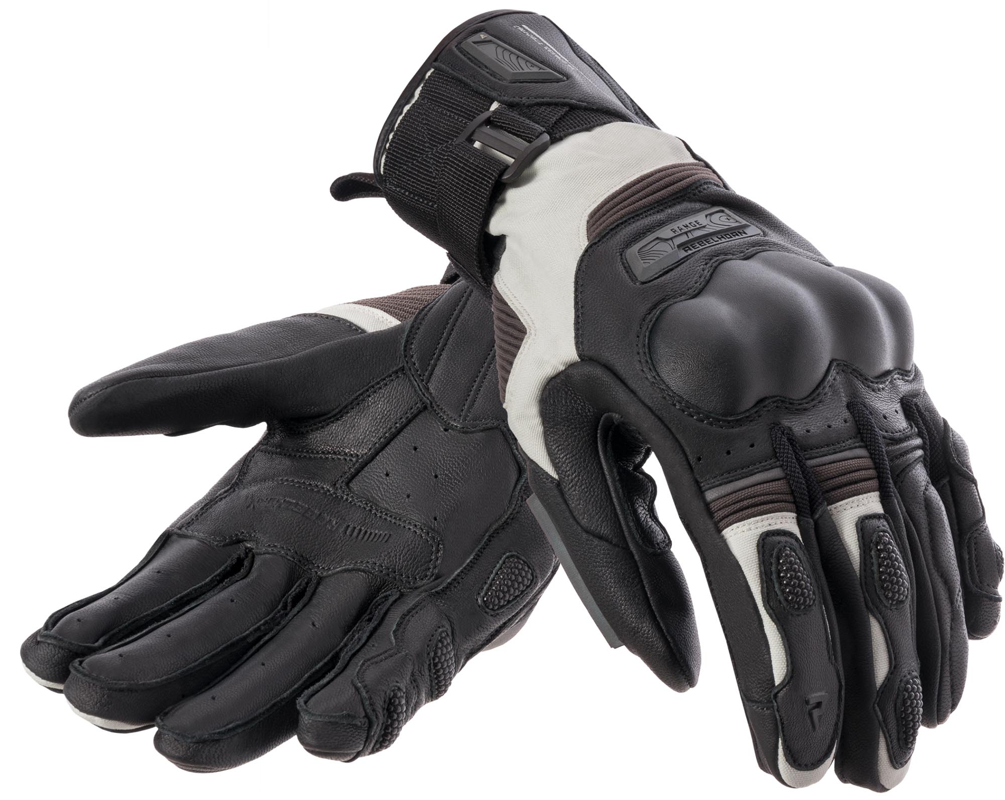 Rebelhorn Range Gants de moto, taille 3XL pour Hommes