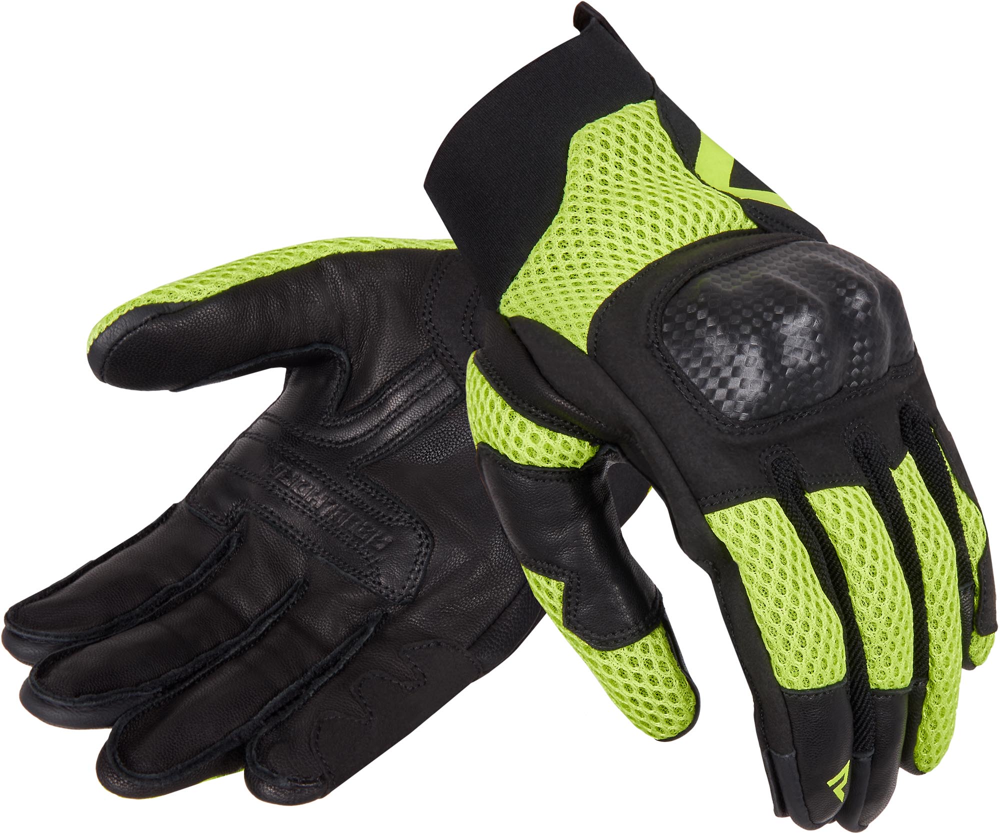 Rebelhorn Gap III Gants de moto, noir-jaune, taille 5XL pour Hommes
