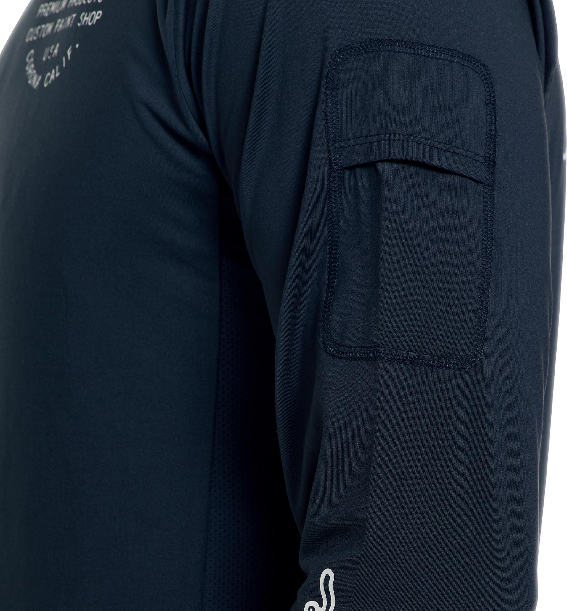 Side view of Troy Lee Designs Ruckus Ride Pressed Bicycle Jersey, Size M for Men