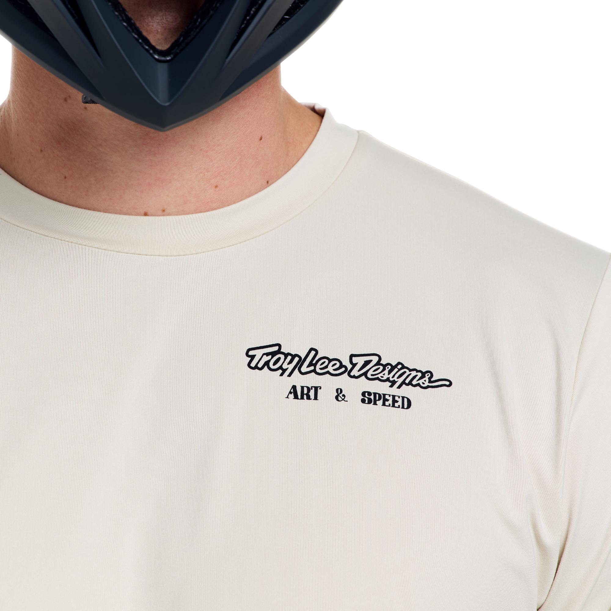 Side view of Troy Lee Designs Ruckus Ride Art & Speed Bicycle Jersey, Size XL for Men