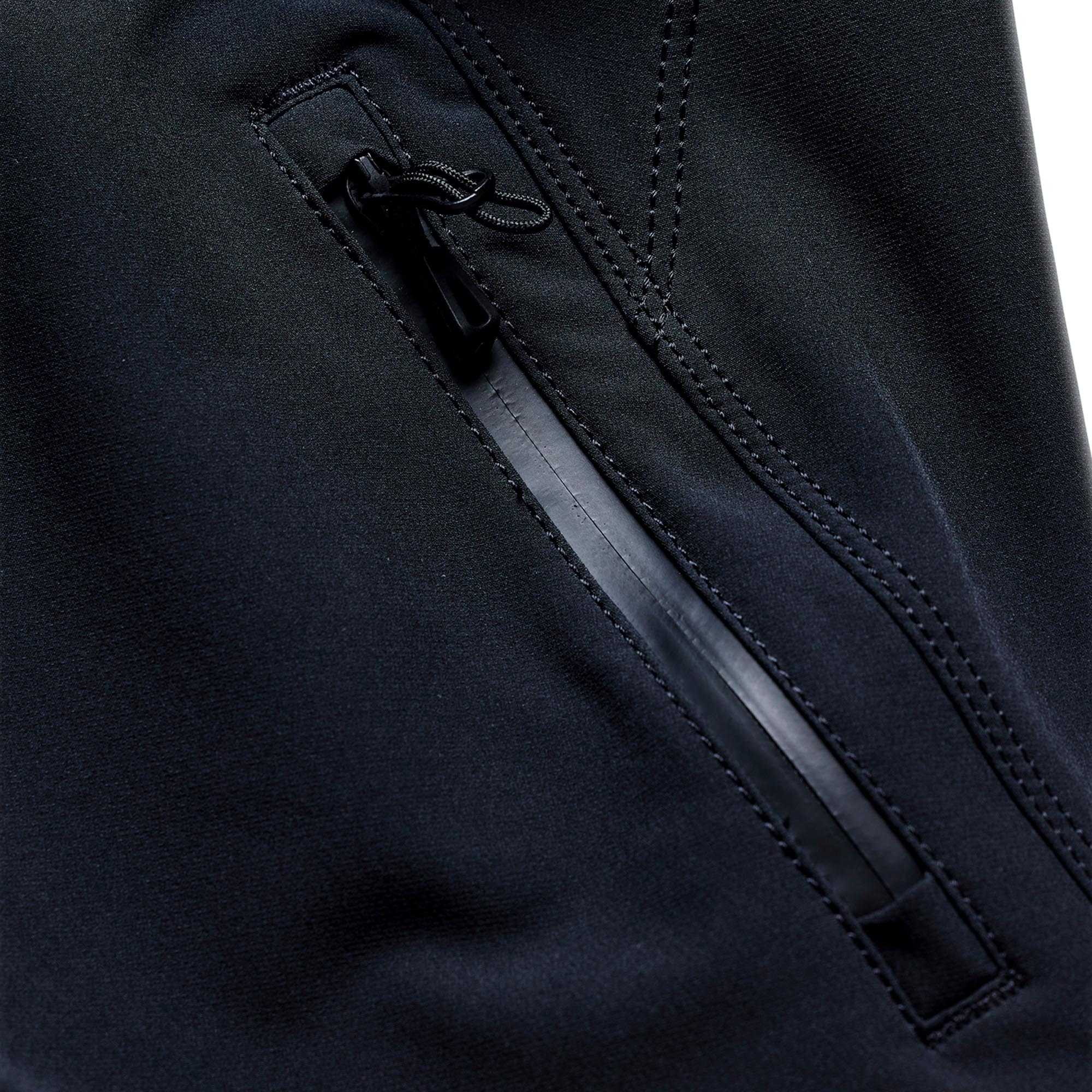 Side view of Troy Lee Designs Sprint Pro Mono Bicycle Pants, black, Size 28 for Men