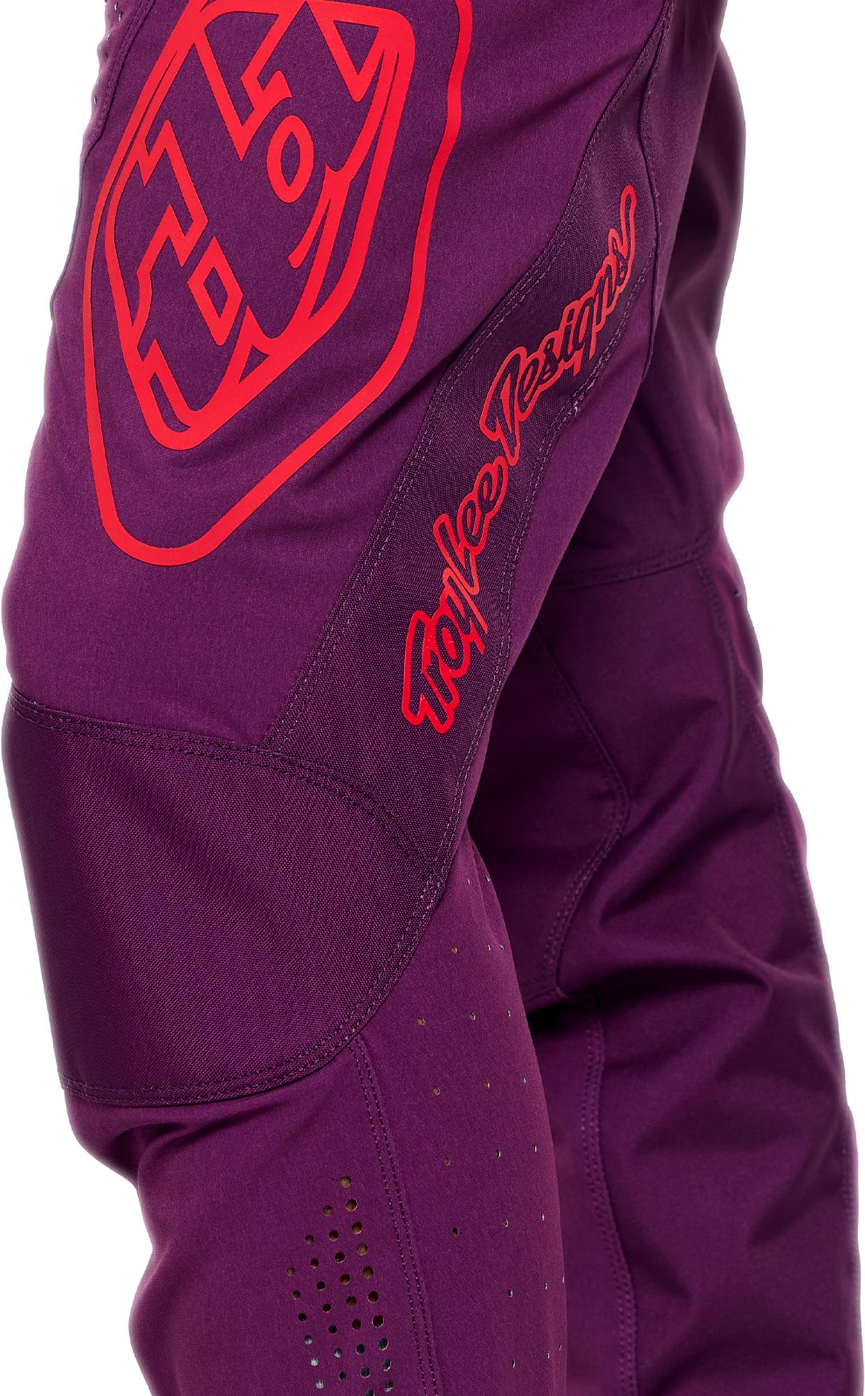 Side view of Troy Lee Designs Sprint Pro Mono Bicycle Pants, Size 36 for Men