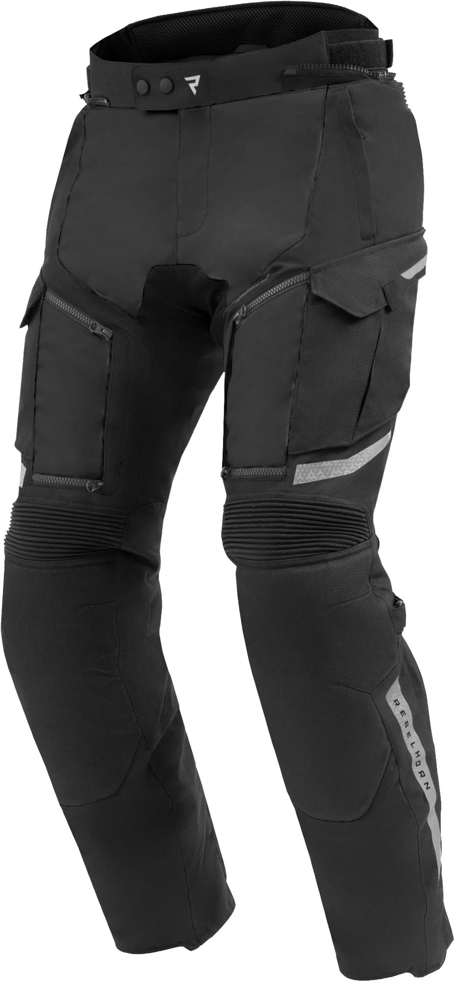 Rebelhorn Cubby 5 Pantalon textile de moto imperméable, noir, taille 9XL pour Hommes