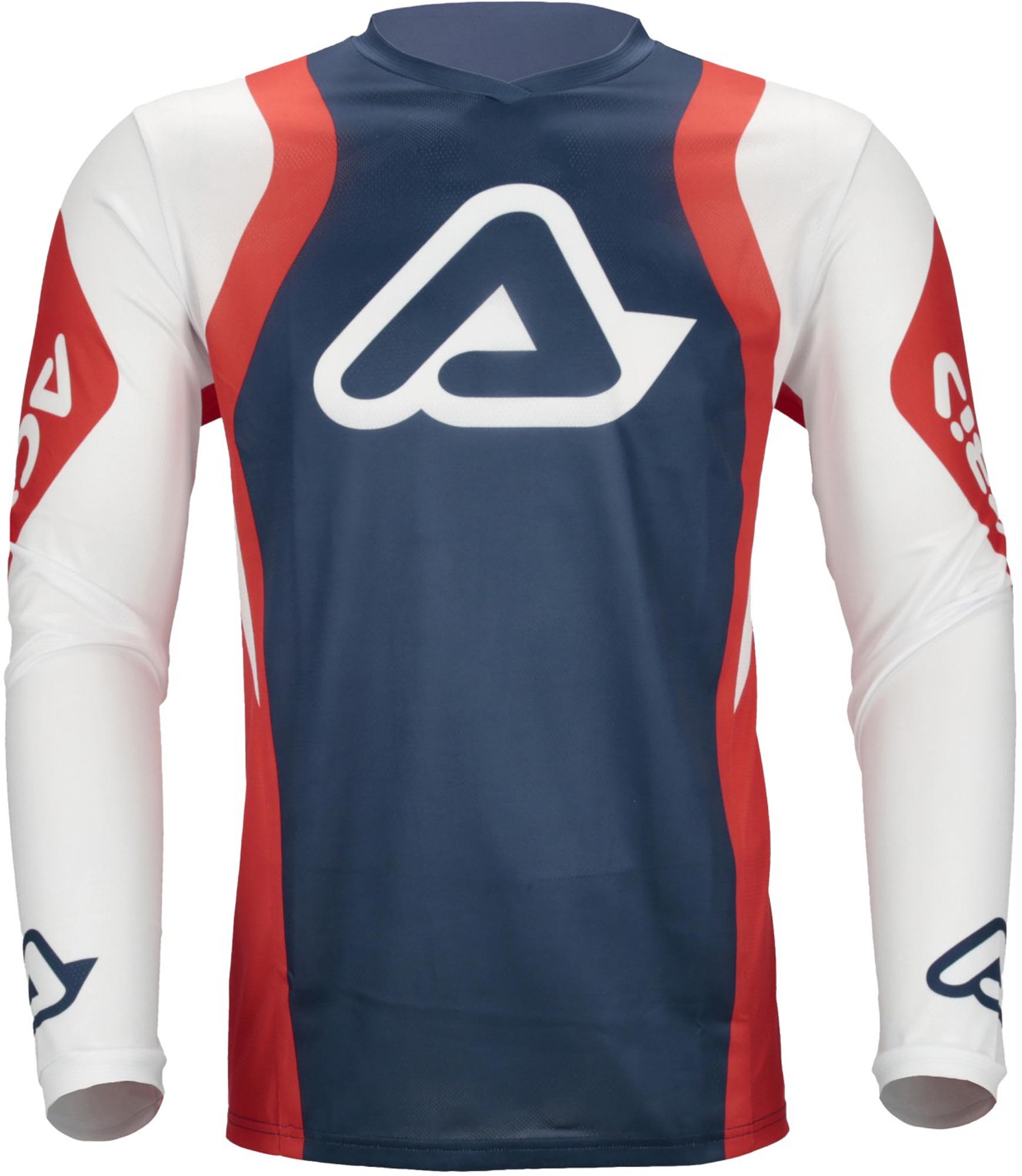 Side view of Acerbis MX J-Track Inc 2.0 Racing Motocross Jersey, Size XL for Men