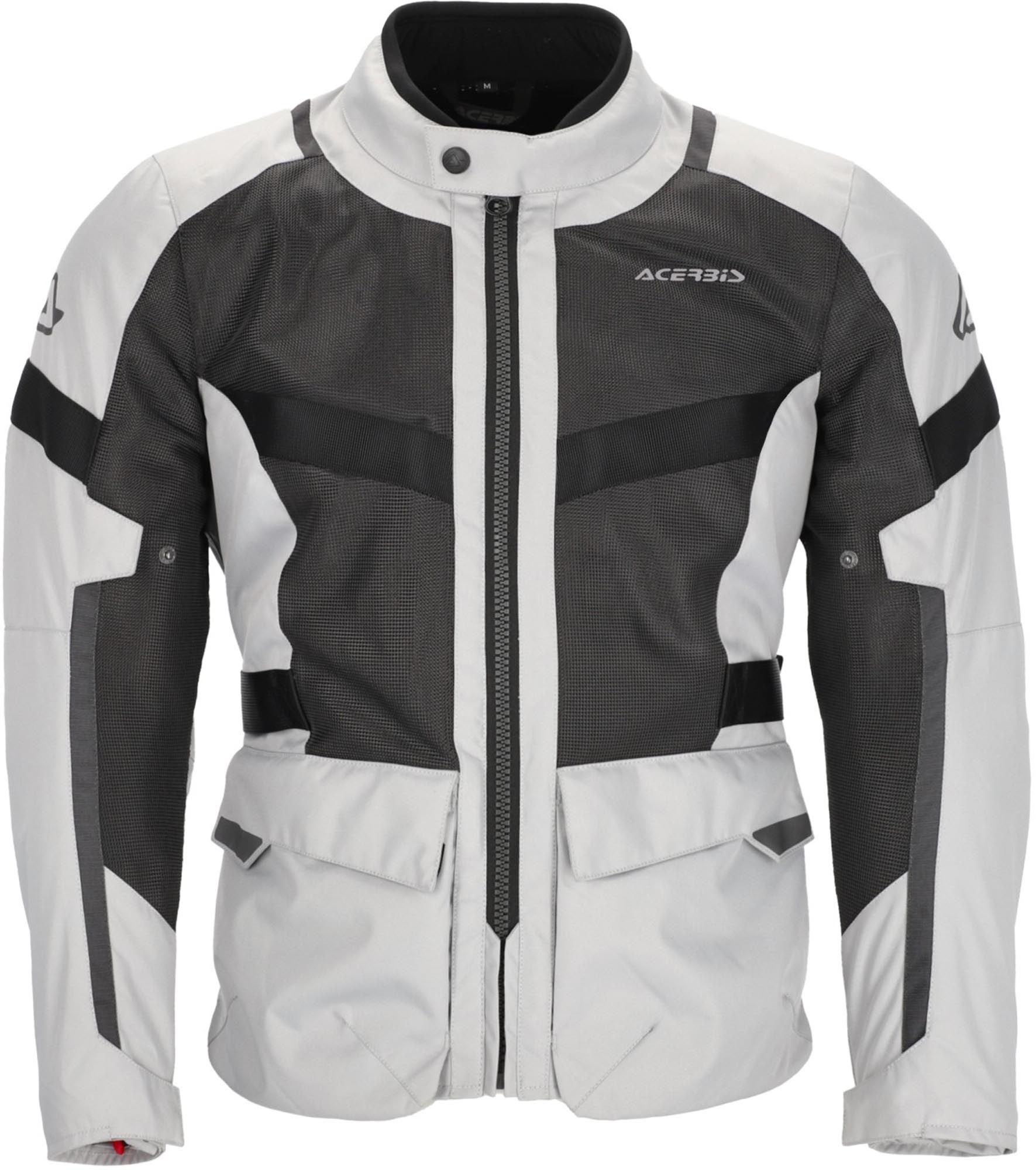 Acerbis Ramsey Vented Long Motorcycle Textile Jacket, Size L For Men