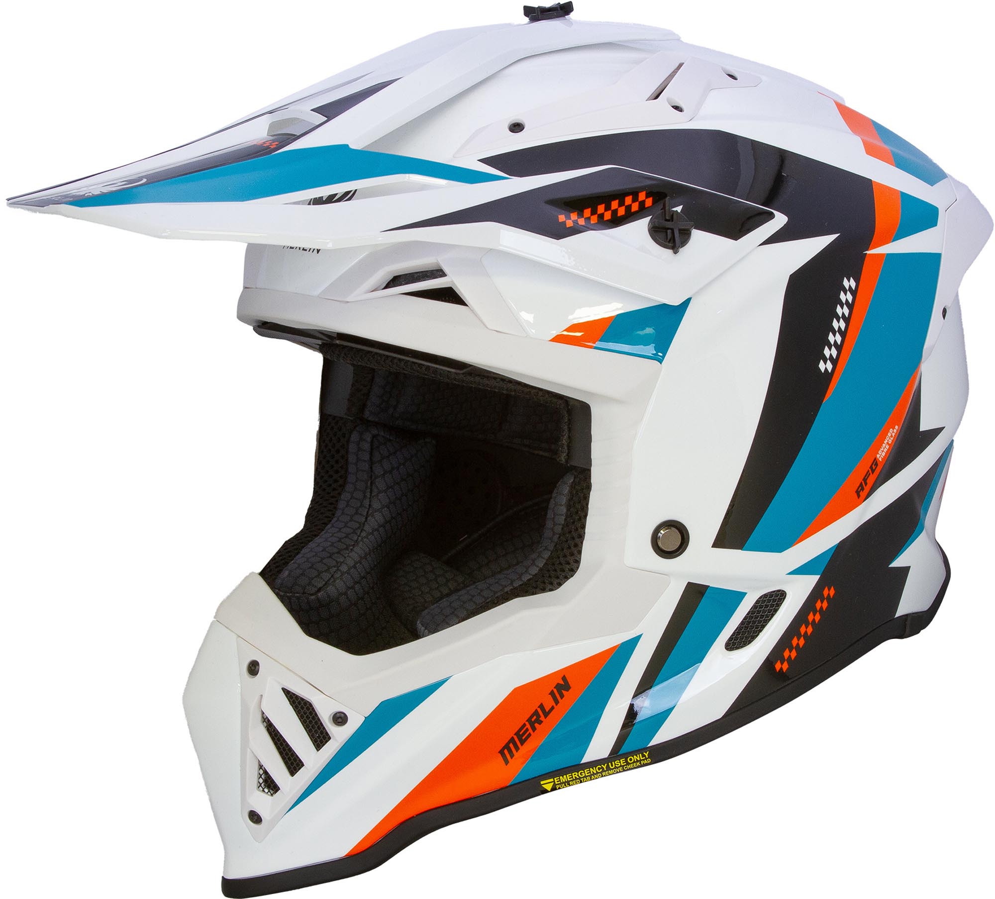 Merlin Recon Gravel Casque de motocross, taille 2XL pour Hommes