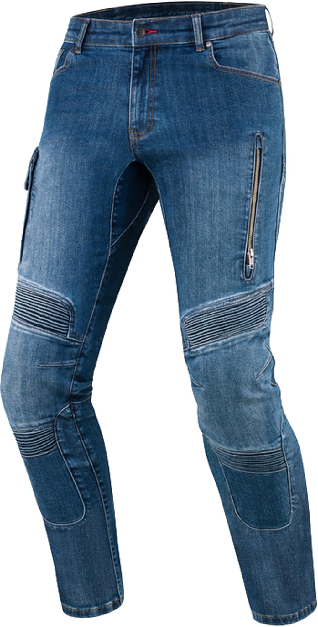 Rebelhorn Vandal Jeans moto, bleu, taille 32 34 pour Hommes
