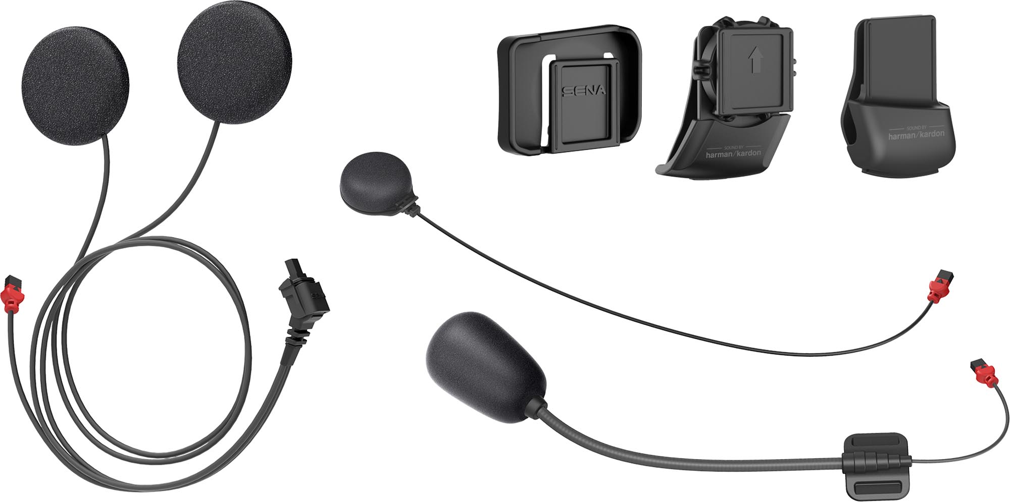 Sena 50C Sound by Harman Kardon Helmklemmen Set