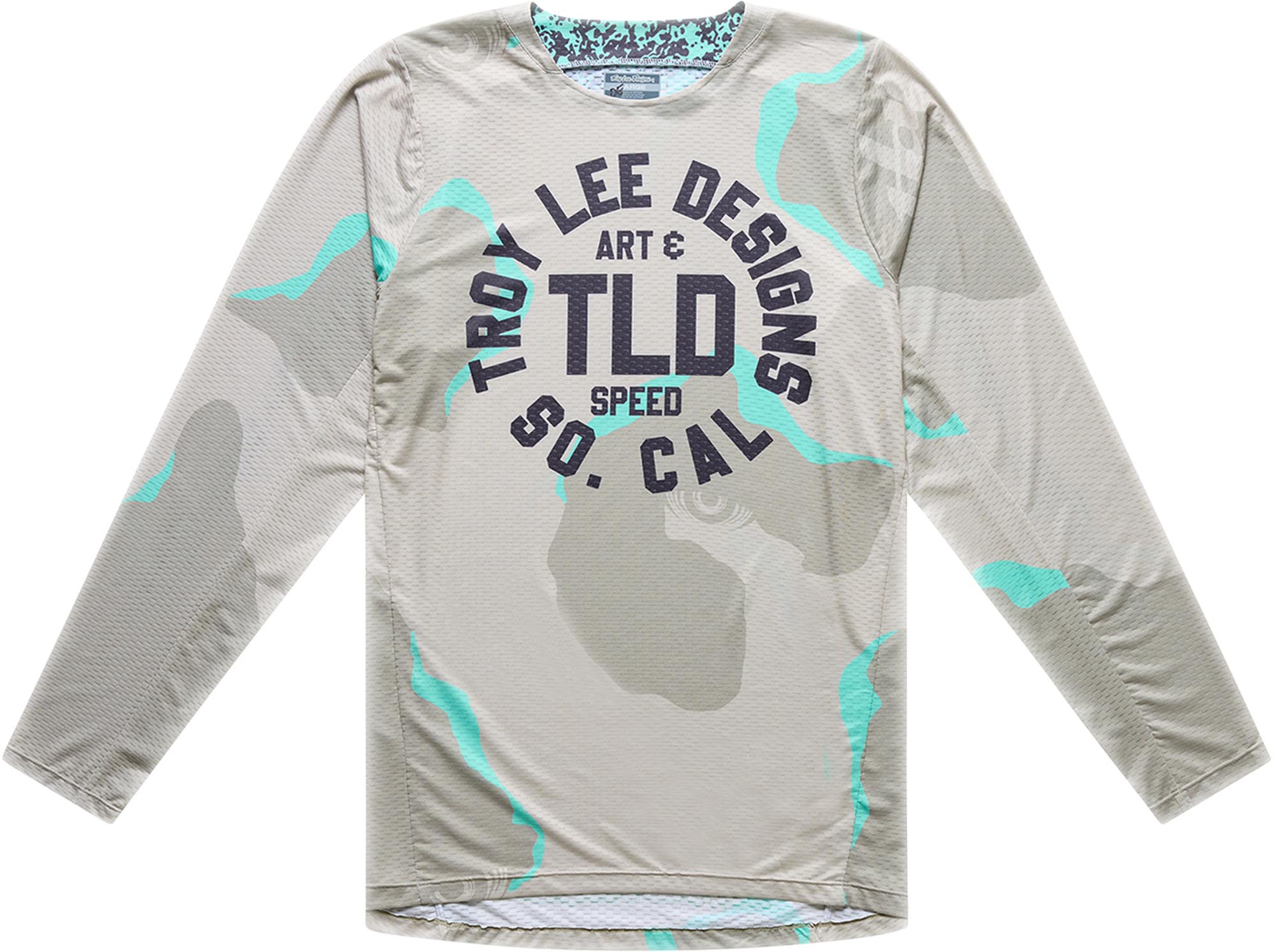 Troy Lee Designs GP Pro Air Camo Motocross Jersey, grey, Size XL for Men