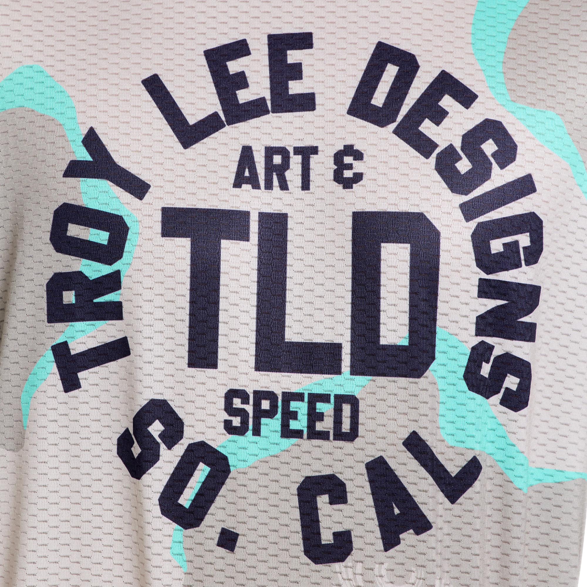 Side view of Troy Lee Designs GP Pro Air Camo Motocross Jersey, grey, Size XL for Men