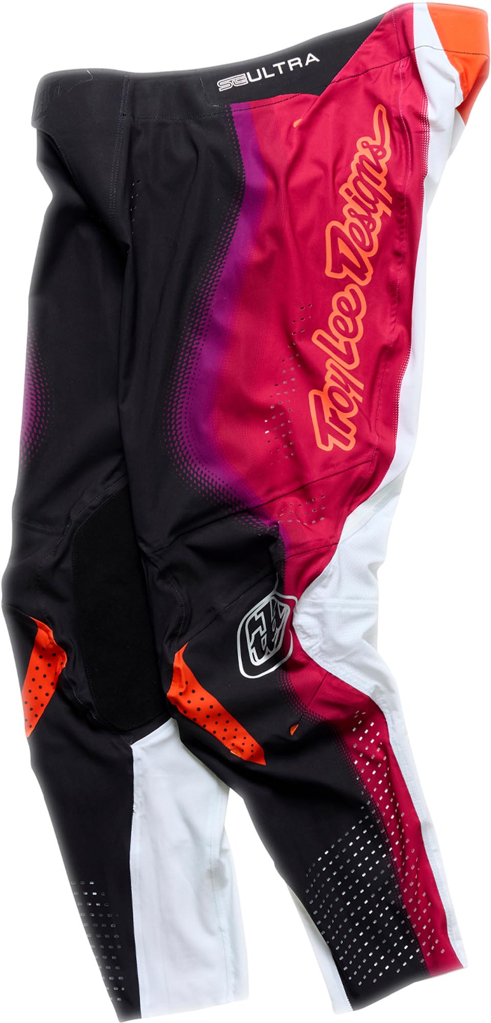 Troy Lee Designs Se Ultra Vision Motocross Pants, Black-Purple, Size 38 For Men
