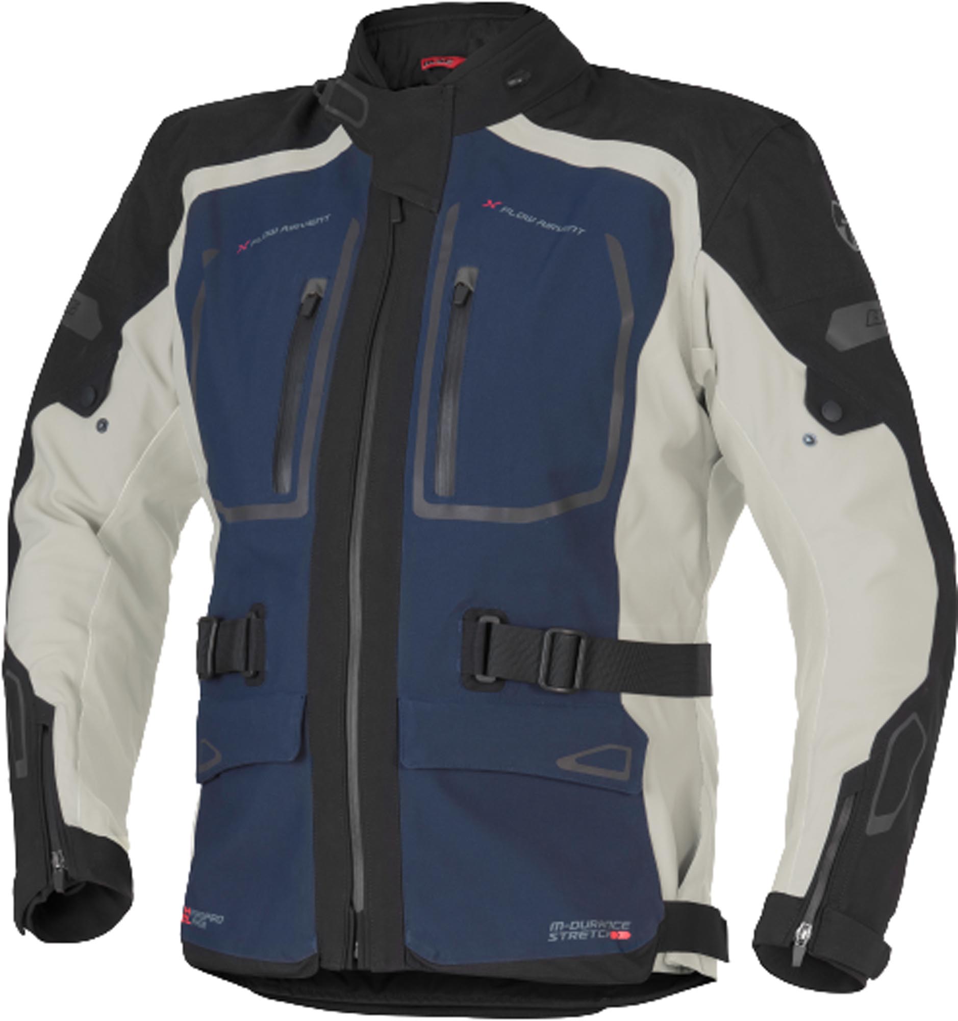 Büse Men's Blue Riva Lite Motorcycle Textile Jacket, Size 58 For