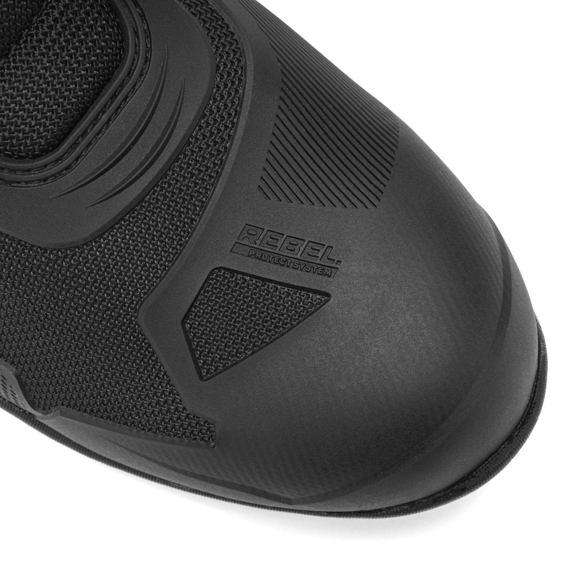 Side view of Rebelhorn Range waterproof Motorcycle Boots, Size 39 for Men