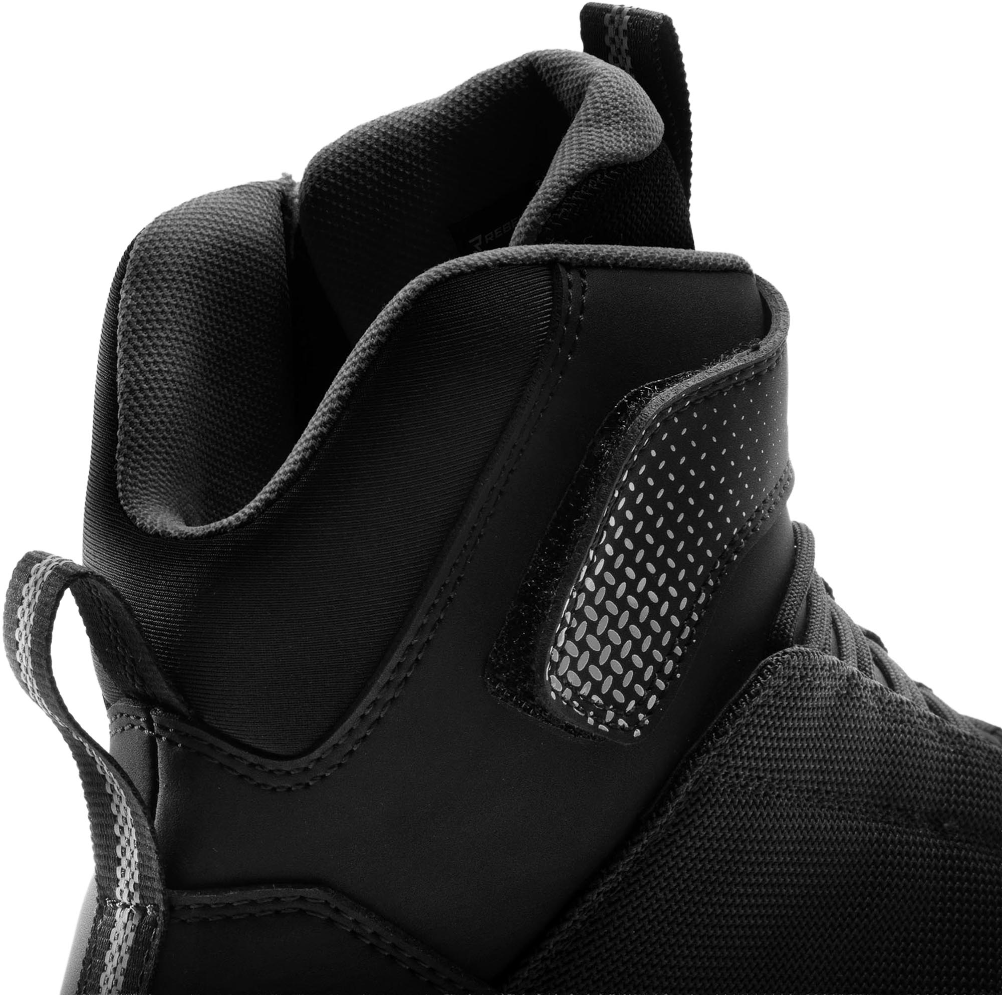 Side view of Rebelhorn Swift Motorcycle Shoes, black, Size 44 for Men