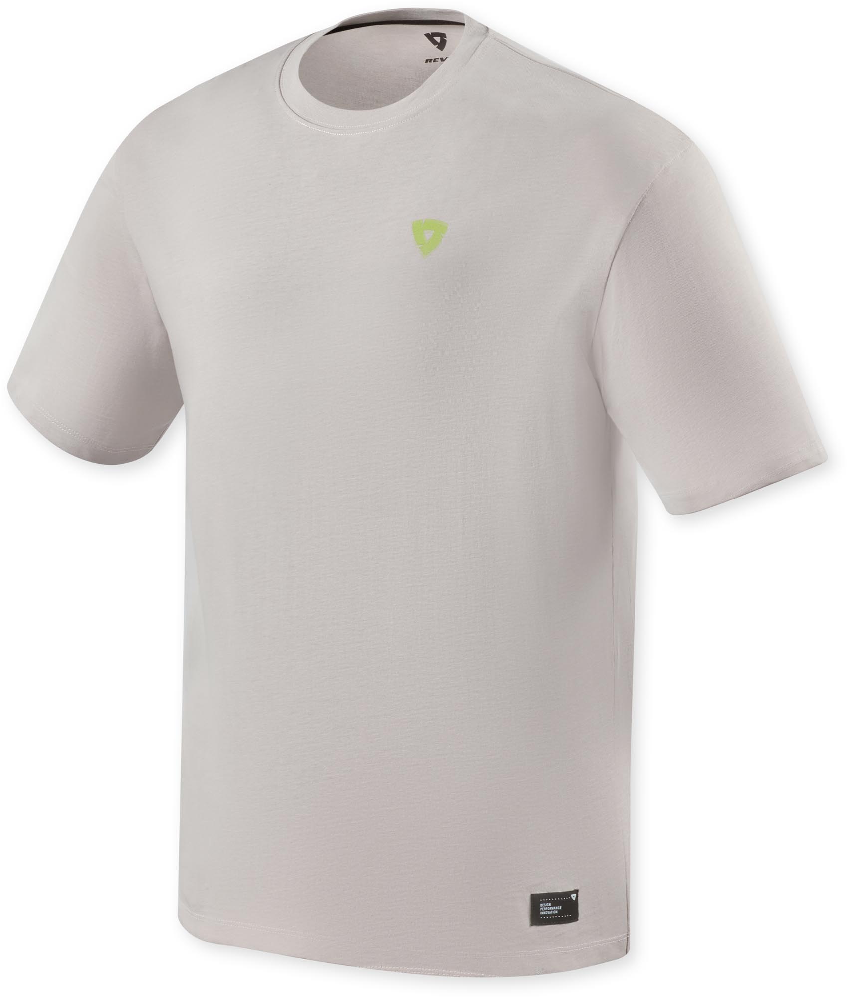 Revit Cameron T-Shirt, silver, Size 3XL for Men-image-876282831