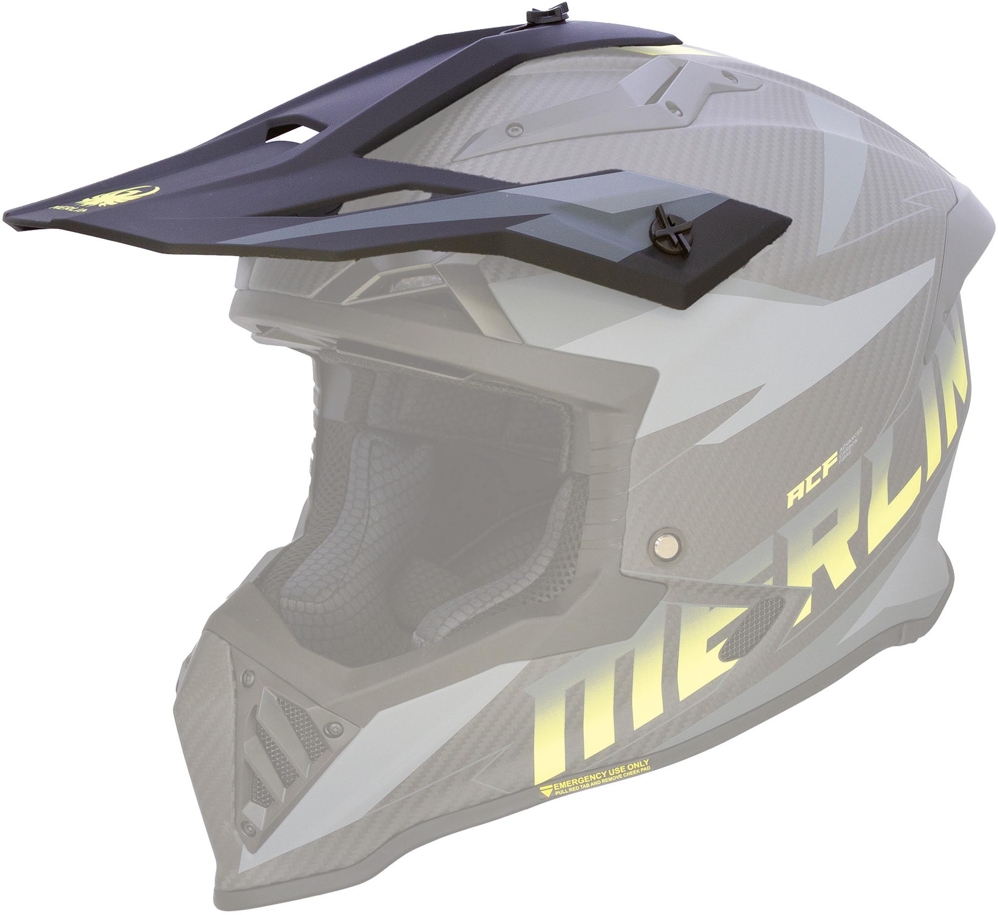 Merlin Recon Code Matt Sommet du Casque en Carbone pour Hommes