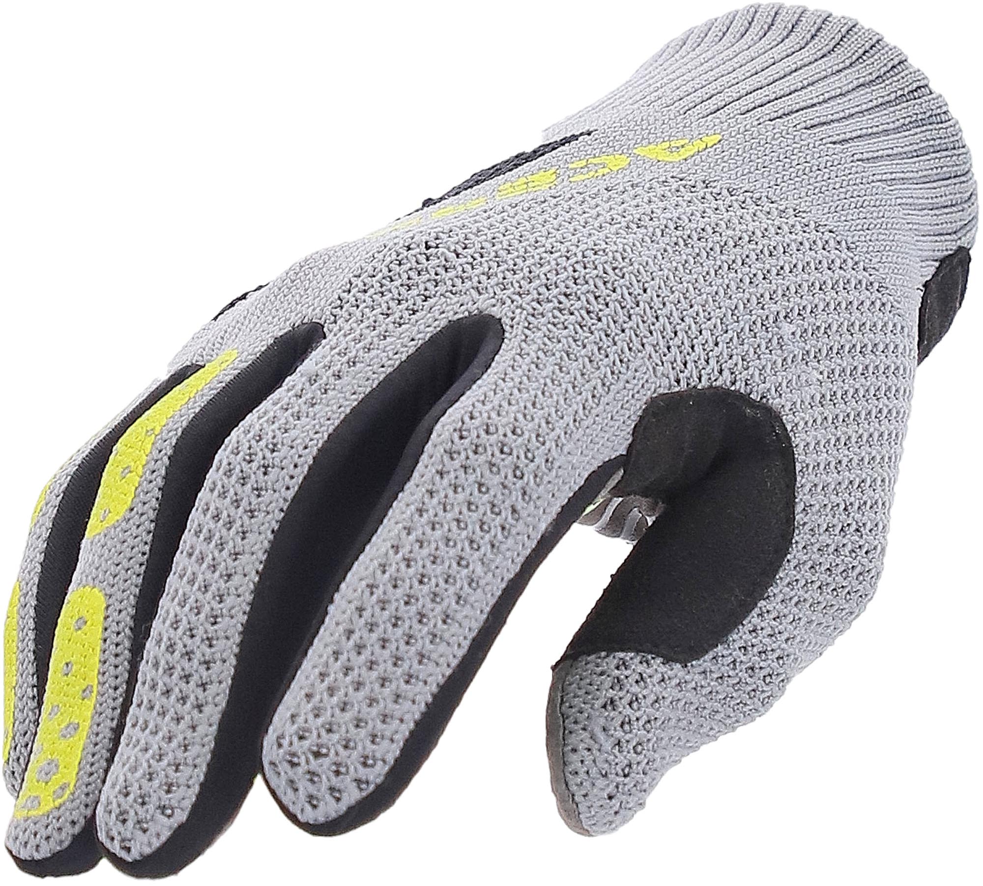 Acerbis MTB Bush Bicycle Gloves, grey-yellow, Size 2XL for Men-image-565532479