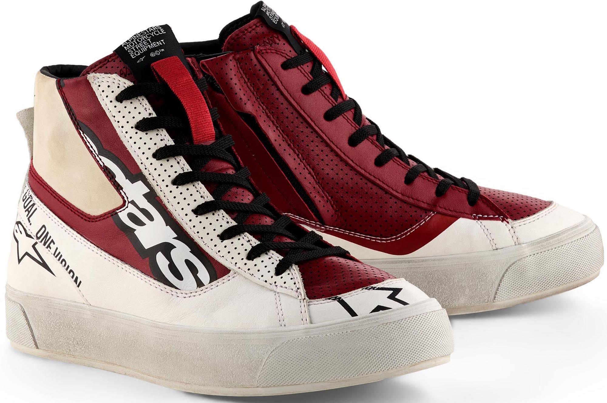Alpinestars Stella Stated Flair Женская мотоциклетная обувь Белый/Красный 8 