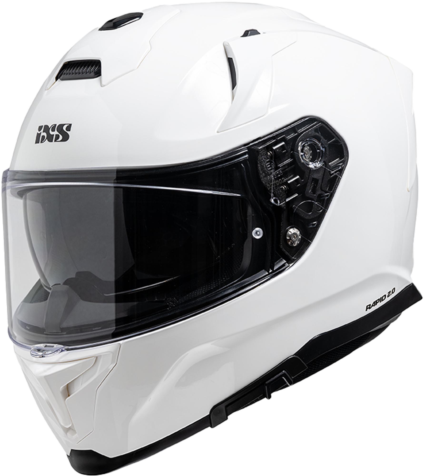 Ixs Rapid 2.0 Glossy Helmet, White, Size Xs For Men