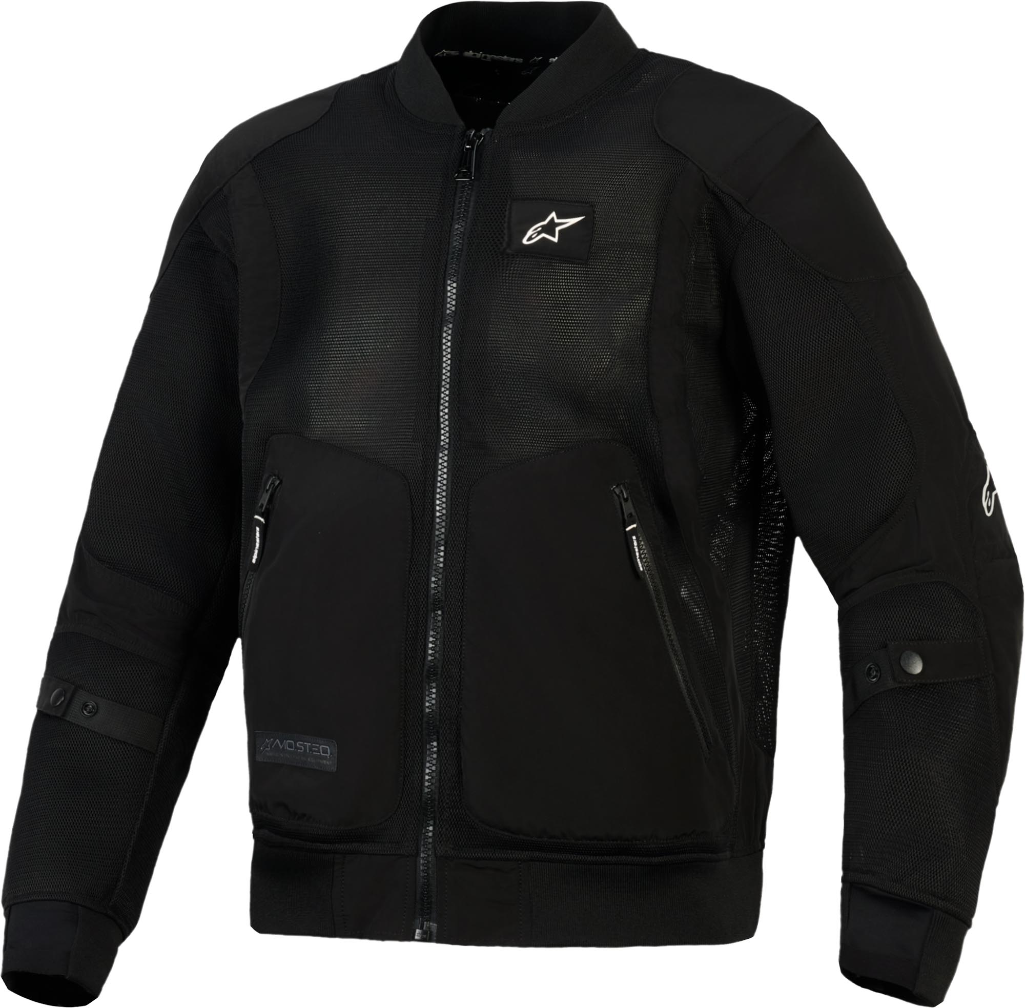Alpinestars Flight Air Motorcycle Textile Jacket, Black, Size L For Men