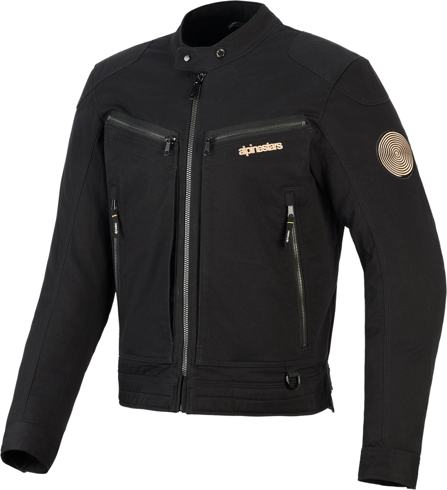 Alpinestars Men's Black Bruiser Motorcycle Textile Jacket, Size 4XL For