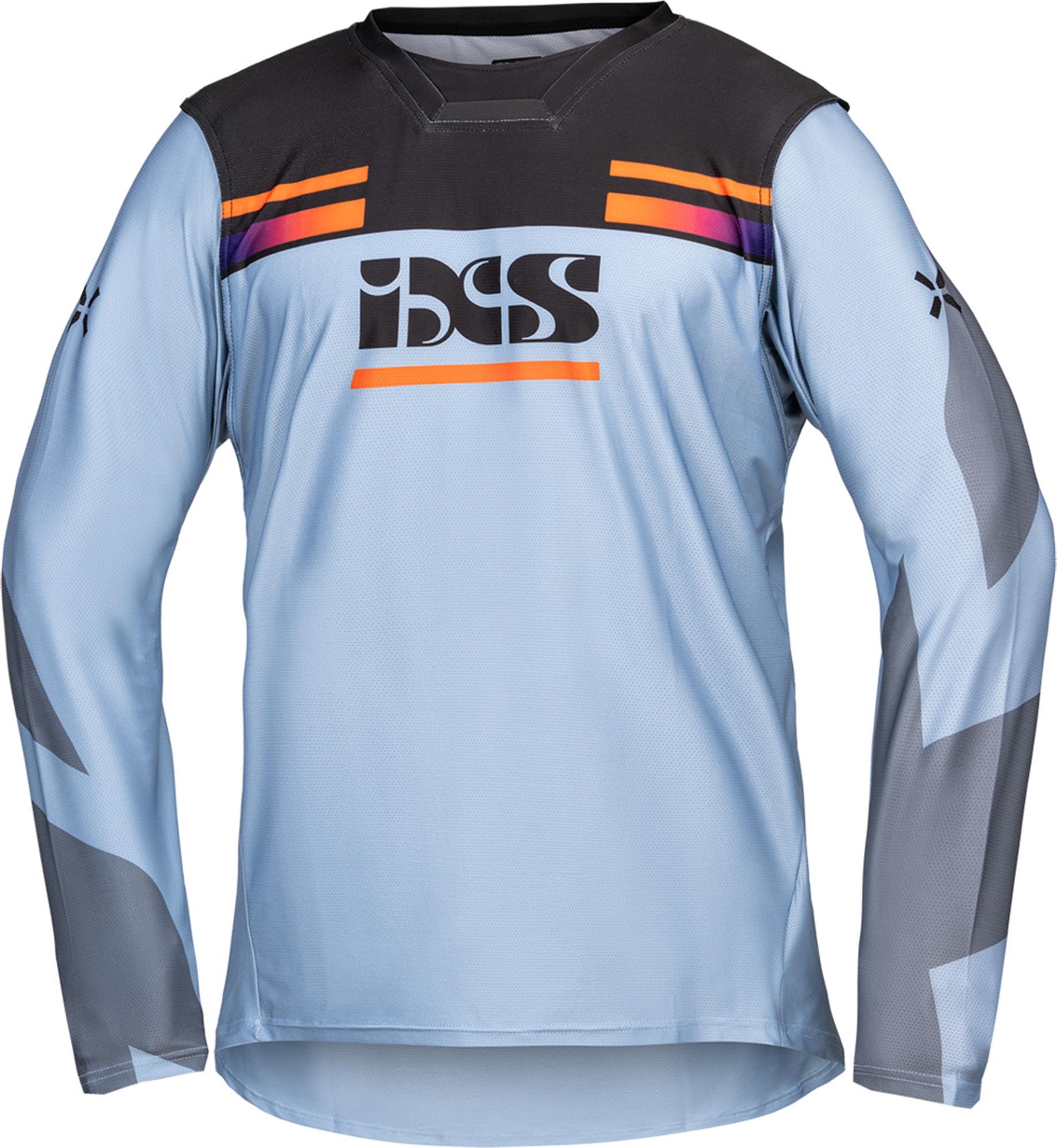 Ixs Trigger-Mx 1.0 Motocross Jersey, Black-Blue, Size M For Men