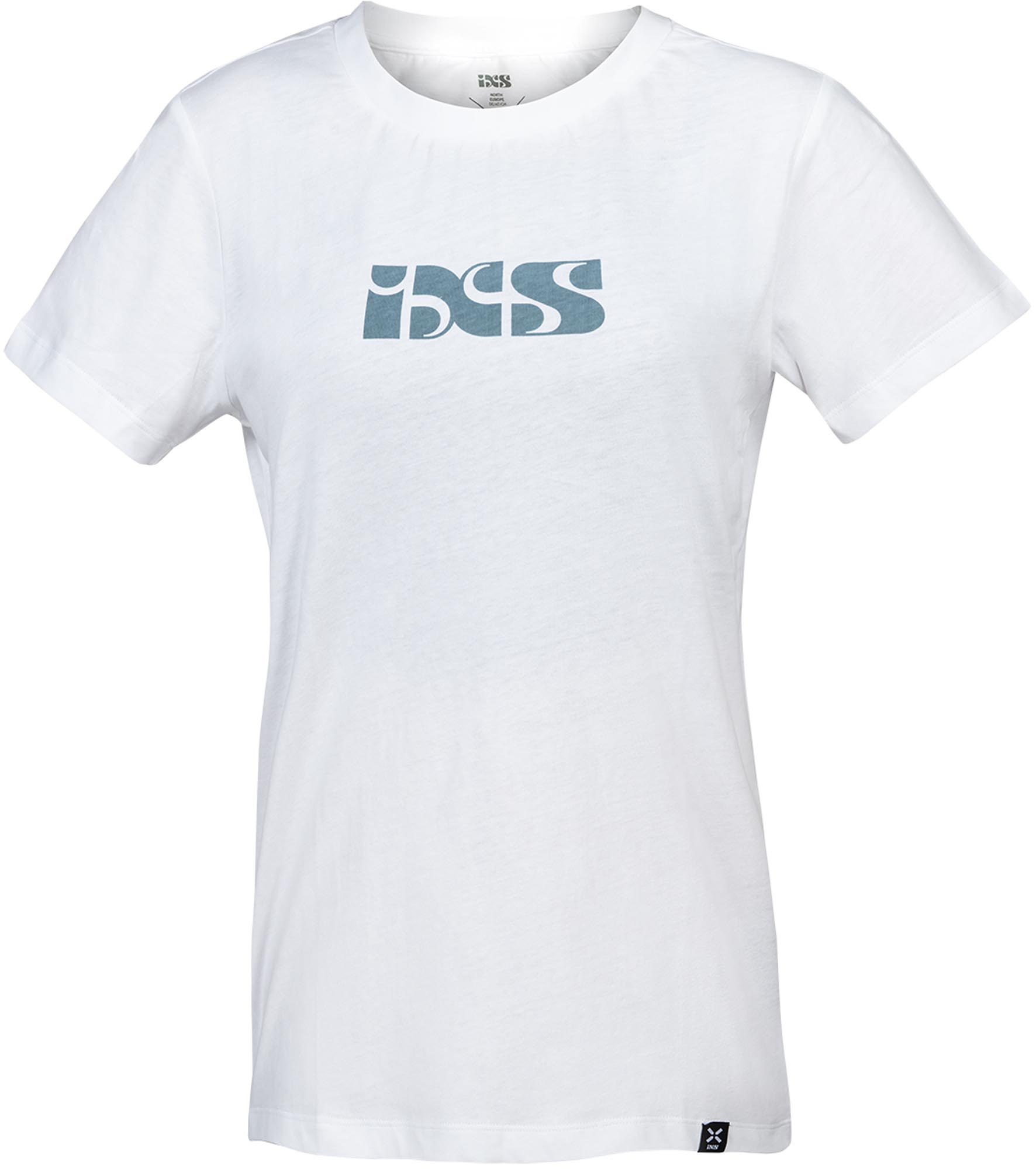 IXS Brand 1.1 Ladies T-Shirt, white, Size S for Women-image-895469457