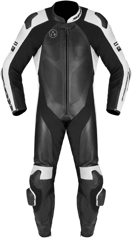Spidi G1 Race Pro Perforowany jednoczęściowy skórzany kombinezon motocyklowy