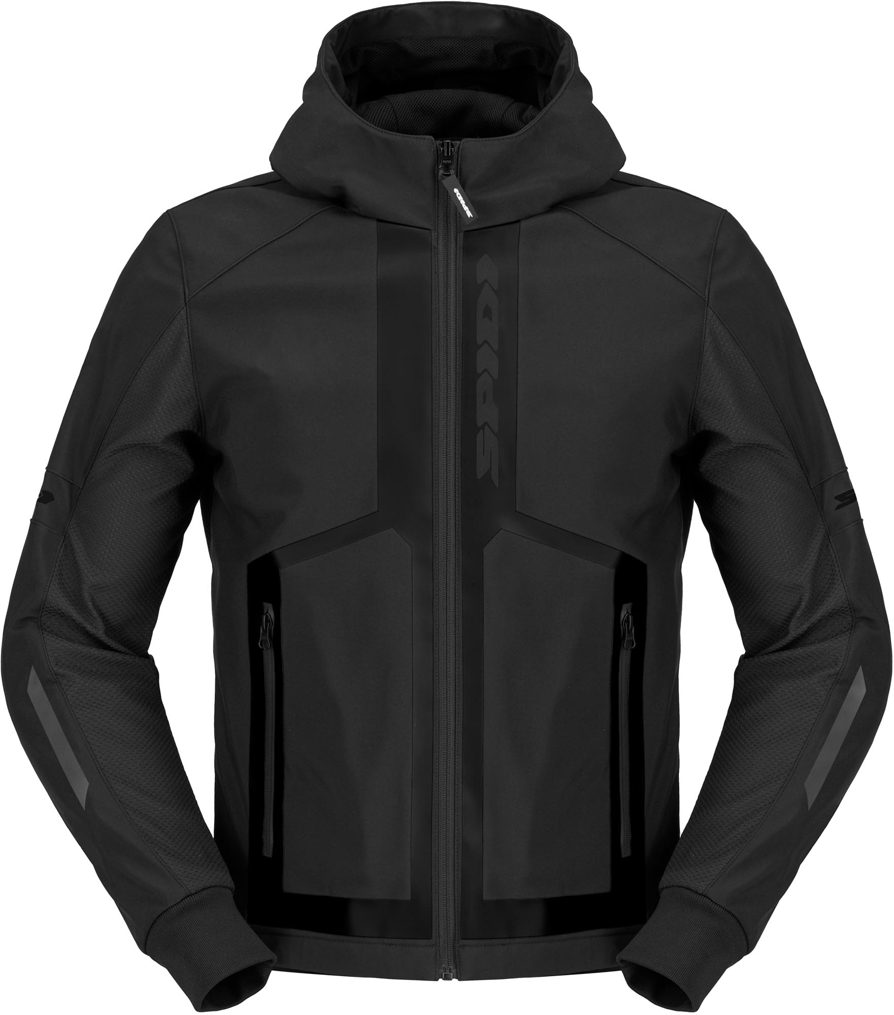 Spidi Armor Evo 2 Motorcycle Hoodie, Black, Size 2XL For Men