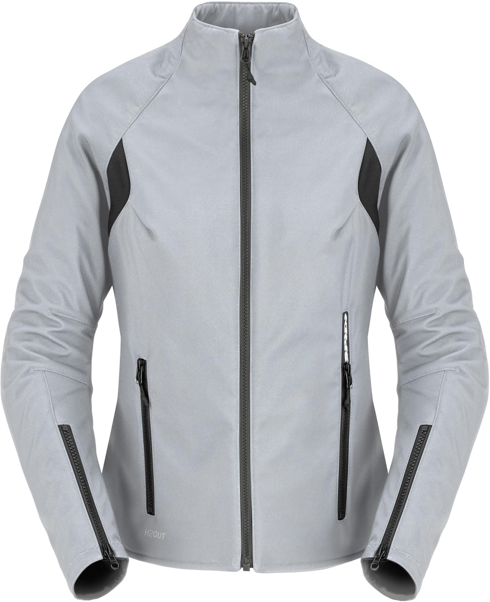 Spidi The Standard H2OUT Waterproof Ladies Motorcycle Textile Jacket, Grey, Size M For Women
