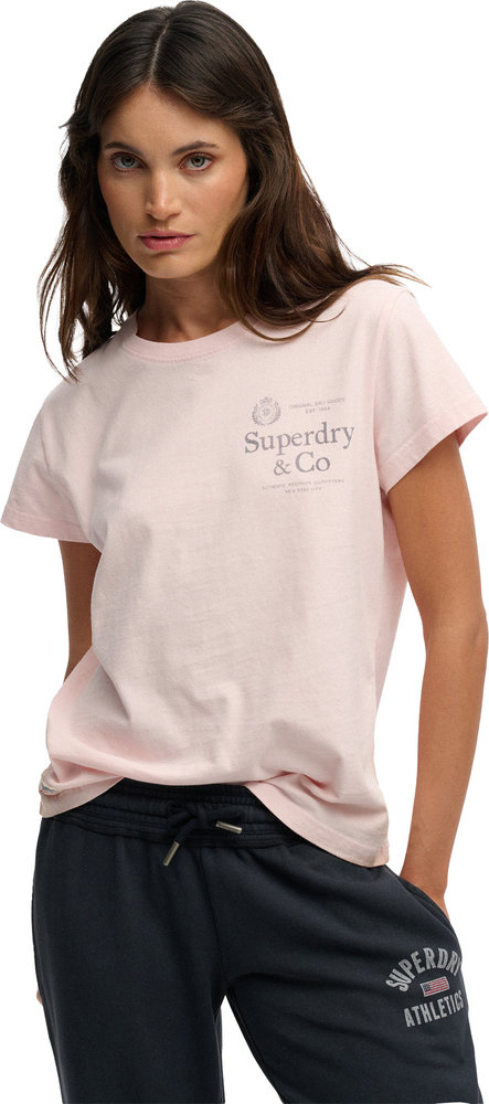 Superdry & Co Luxe Casual Classic Koszulka dla dam