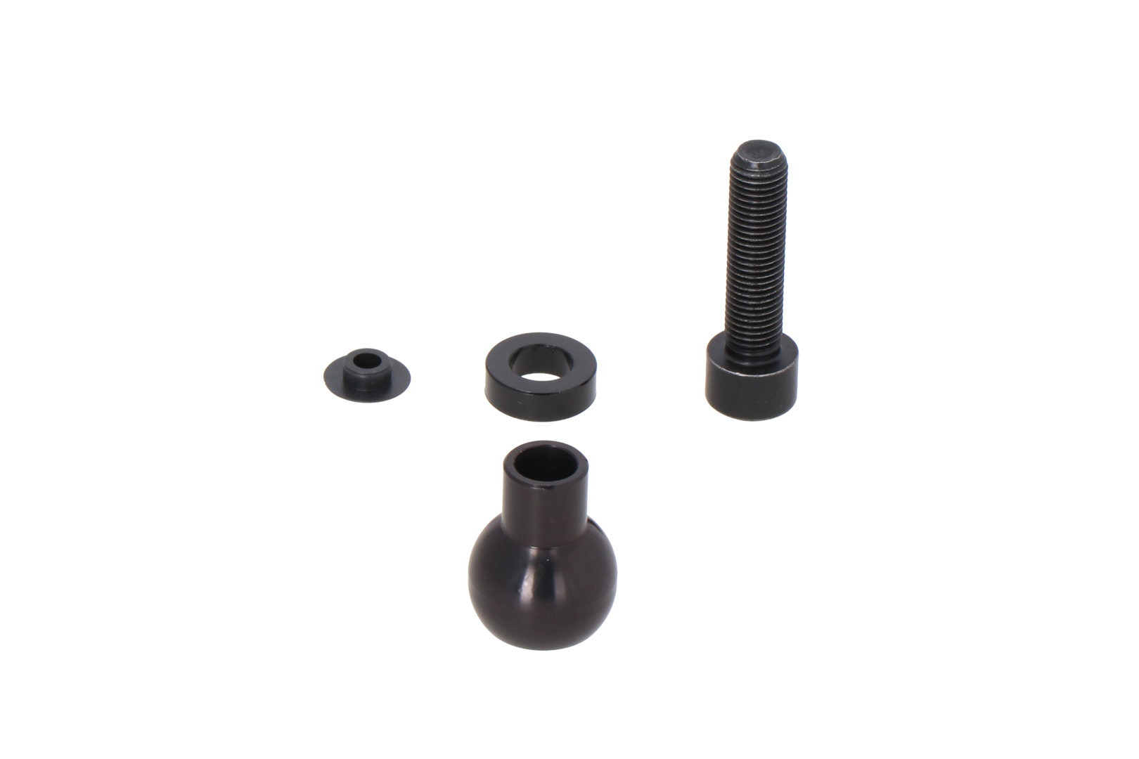 Sw-Motech Unisex Black 1" Ball For M10 Mirror Thread - For M10 X 1.25 Mm Thread. For Ram Arm.