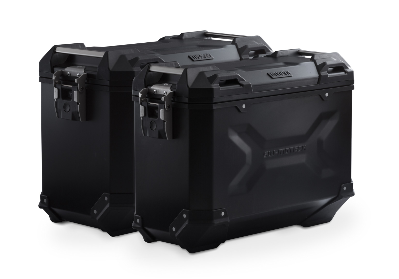 Sw-Motech Unisex Black Trax Adv Aluminium Case System - 45/37 L. Voge Ds800x Rally (25-).