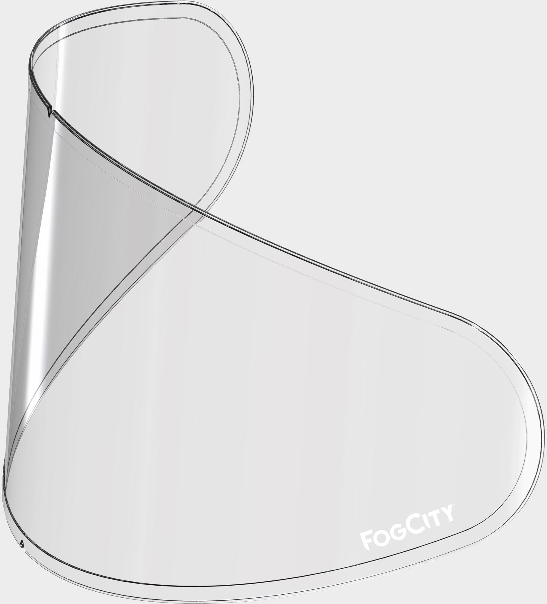 FOGCITY Universal Full-Face Helmet Anti-Fog Foil, clear, Size M for Men-image-359927137