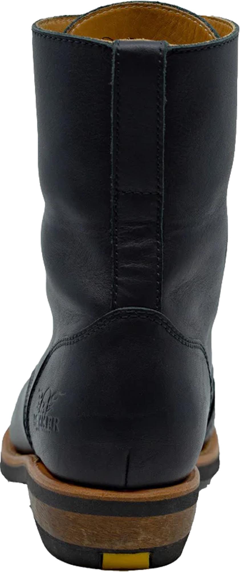 Side view of Rokker Urban Rebel Ladies Motorcycle Boots, black, Size 41 for Women