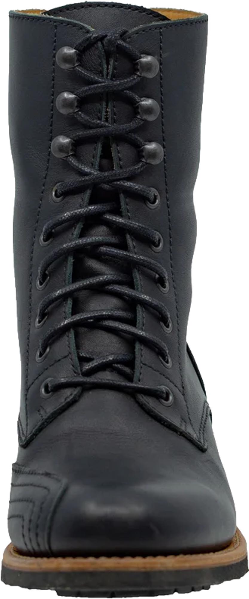 Side view of Rokker Urban Rebel Ladies Motorcycle Boots, black, Size 41 for Women
