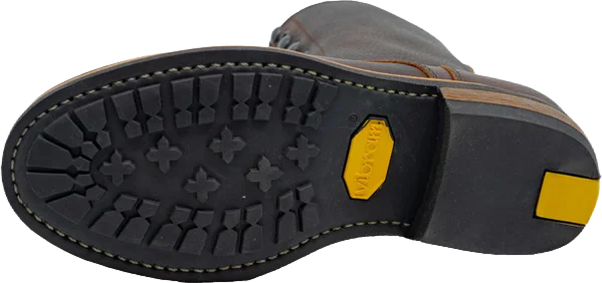 Side view of Rokker Urban Rebel Ladies Motorcycle Boots, brown, Size 37 for Women