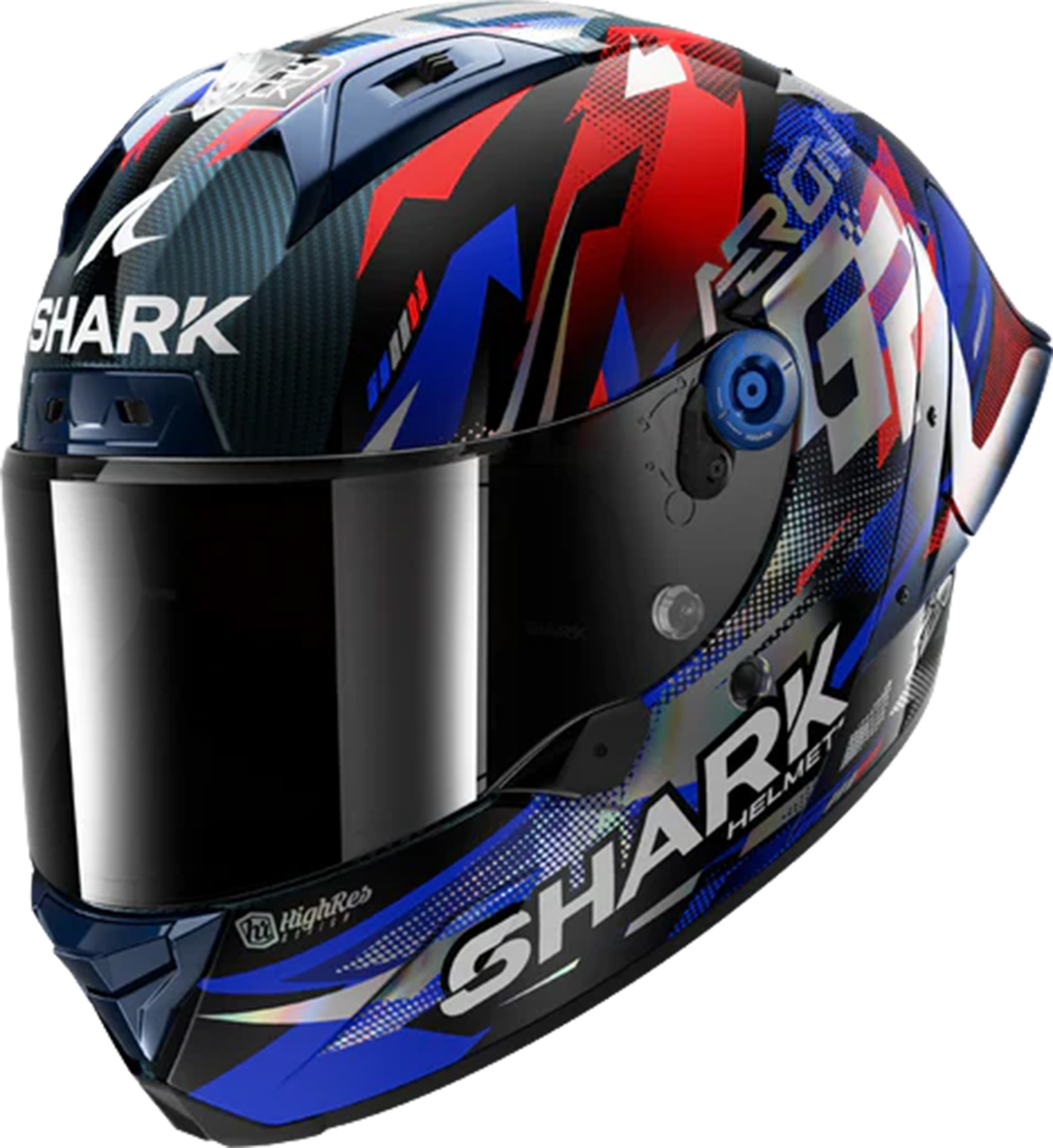 Shark Aeron-GP Fim Racing #1 Replica Zarco Victory 2025 Casque, taille XL pour Hommes