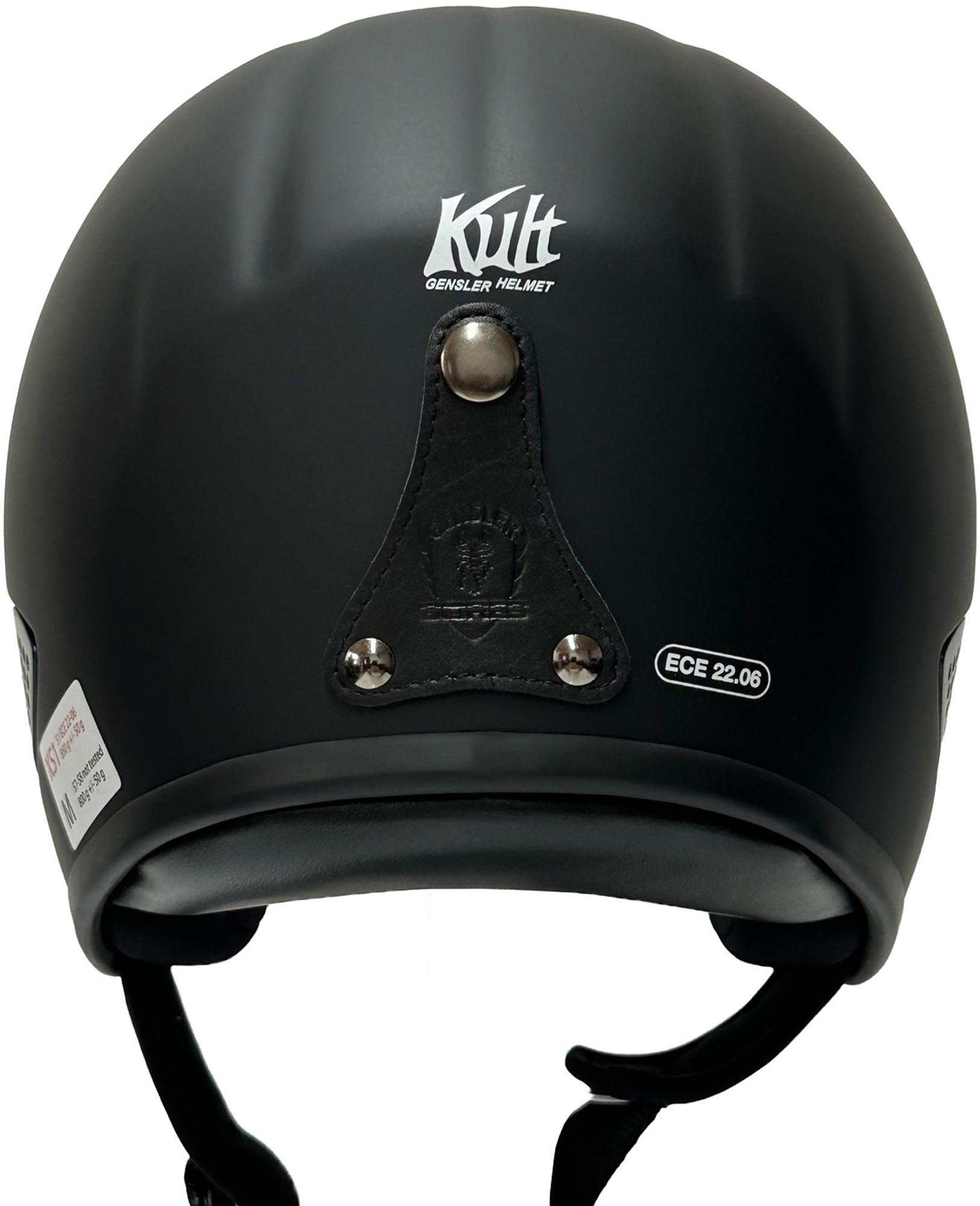 Side view of Bores Gensler Kult Evo Jet Helmet, black for Men