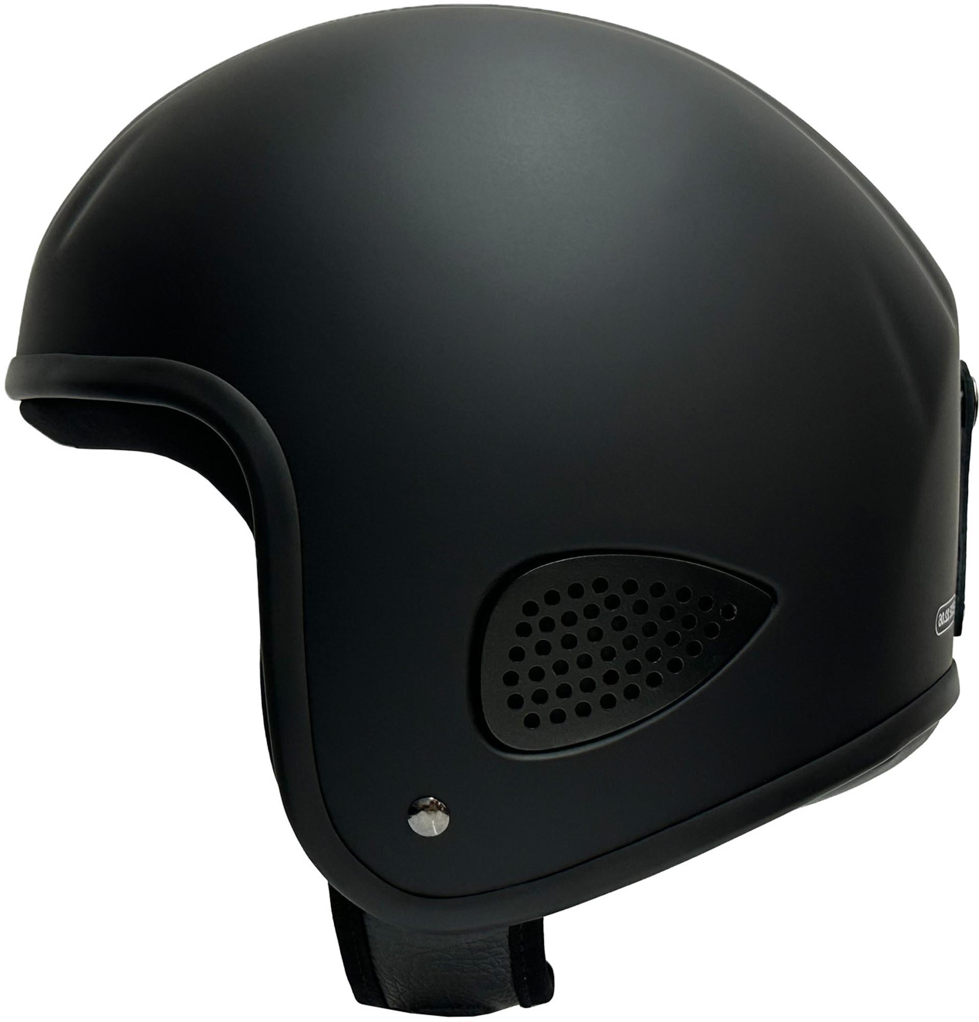 Side view of Bores Gensler Kult Evo Jet Helmet, black for Men
