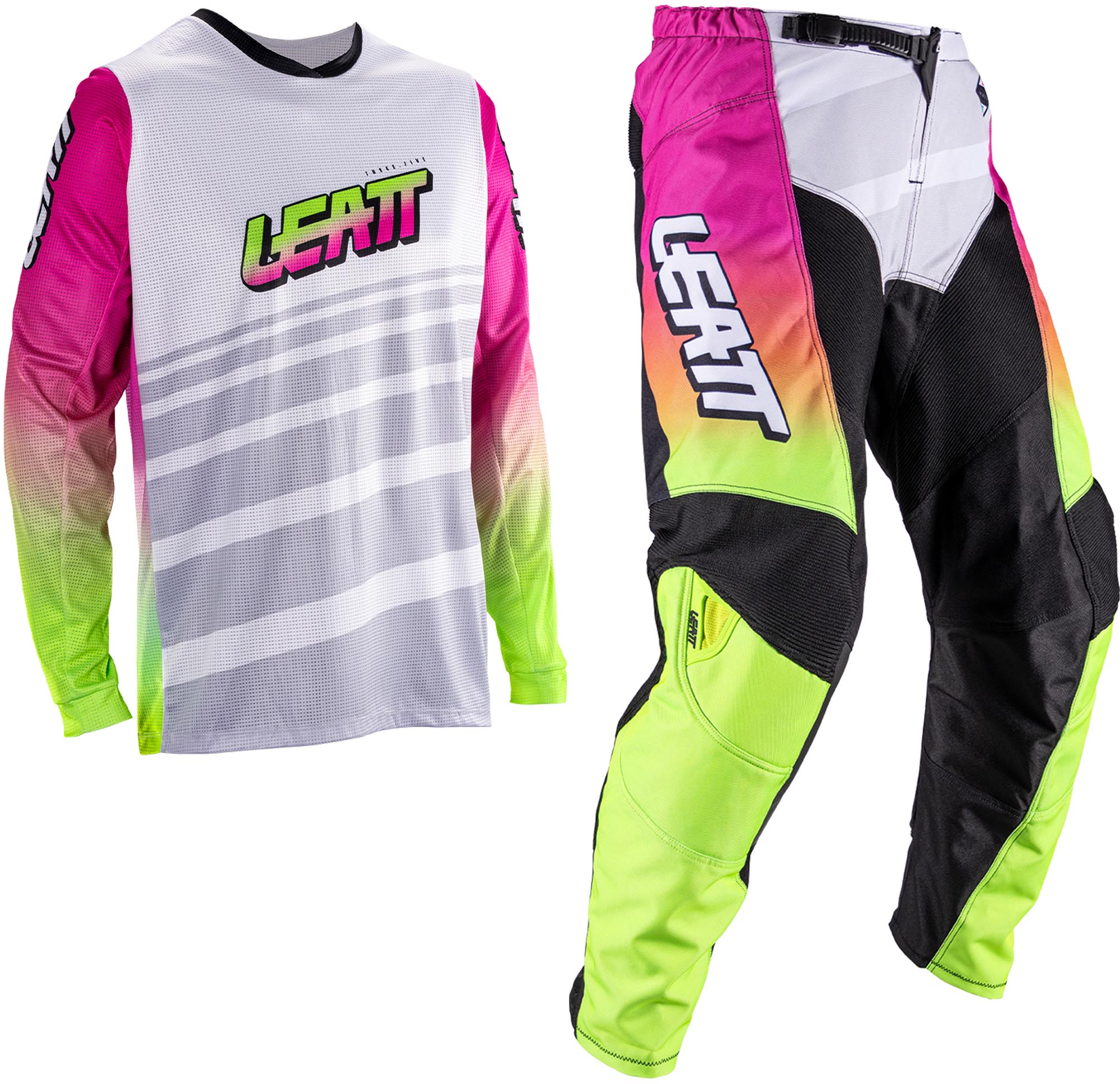 Leatt Moto Ride Kit 3.5 V26 Youth Motocross Jersey And Pants Set, Size L
