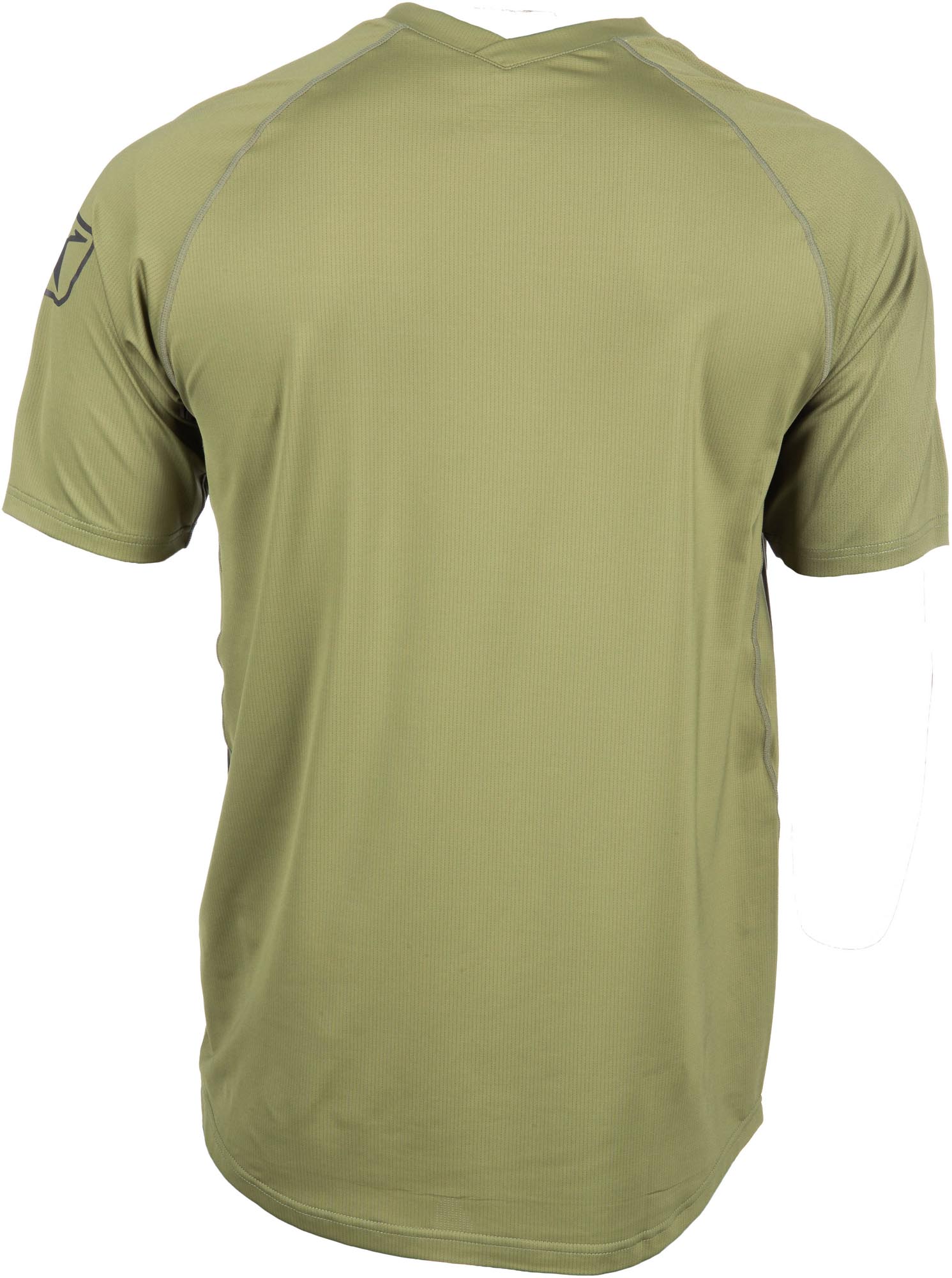 Side view of Klim Revolution Bicycle Jersey, green, Size 2XL for Men