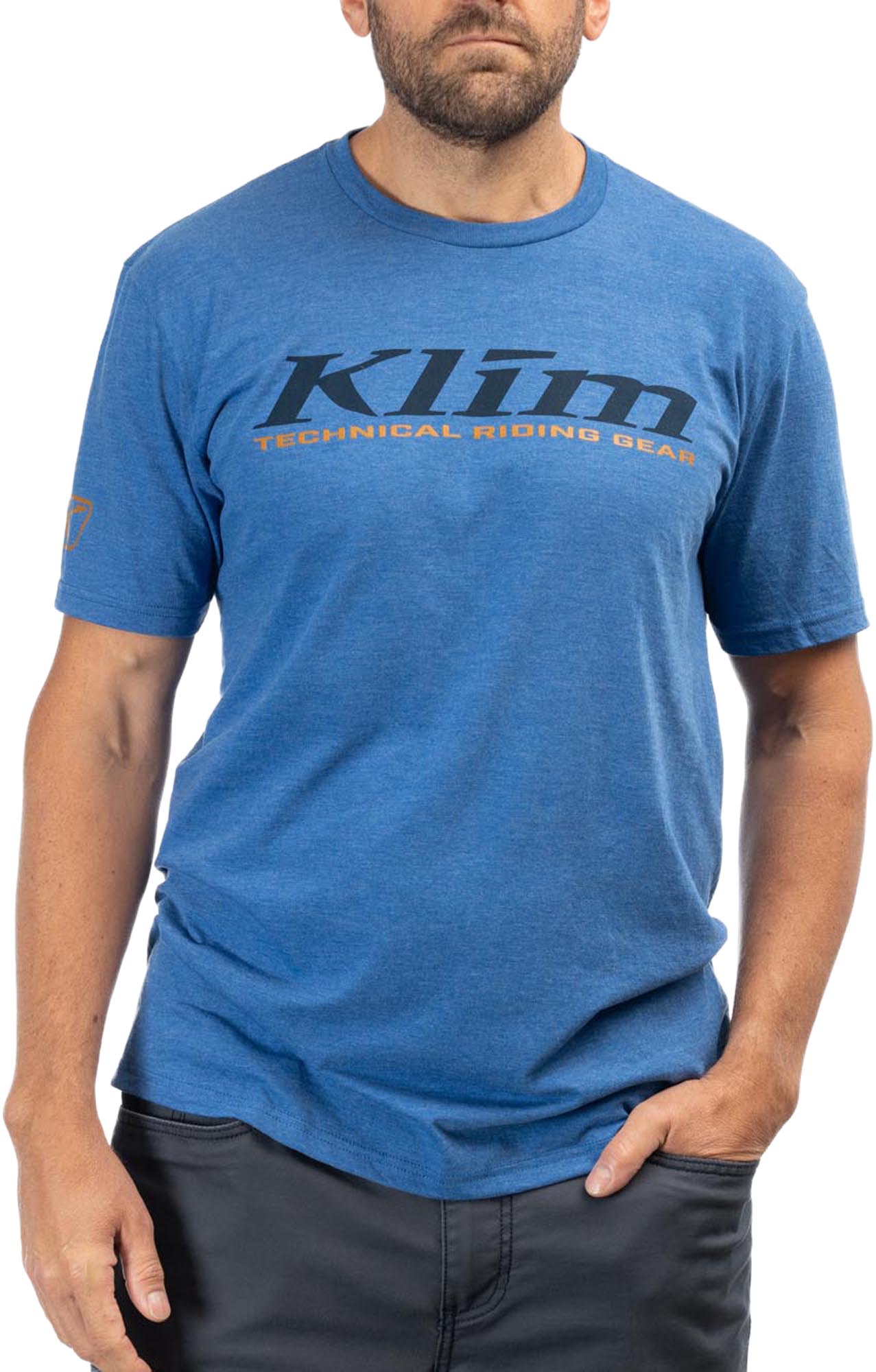 Klim K Corp T-Shirt, Blue, Size S For Men